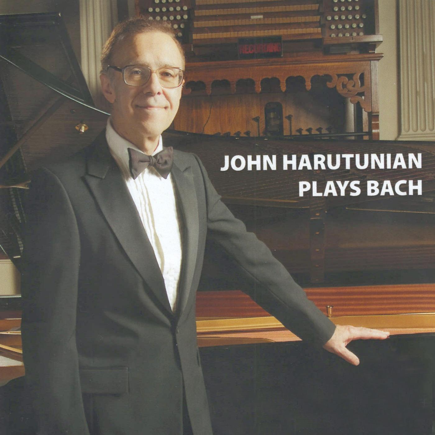 Постер альбома John Harutunian Plays Bach