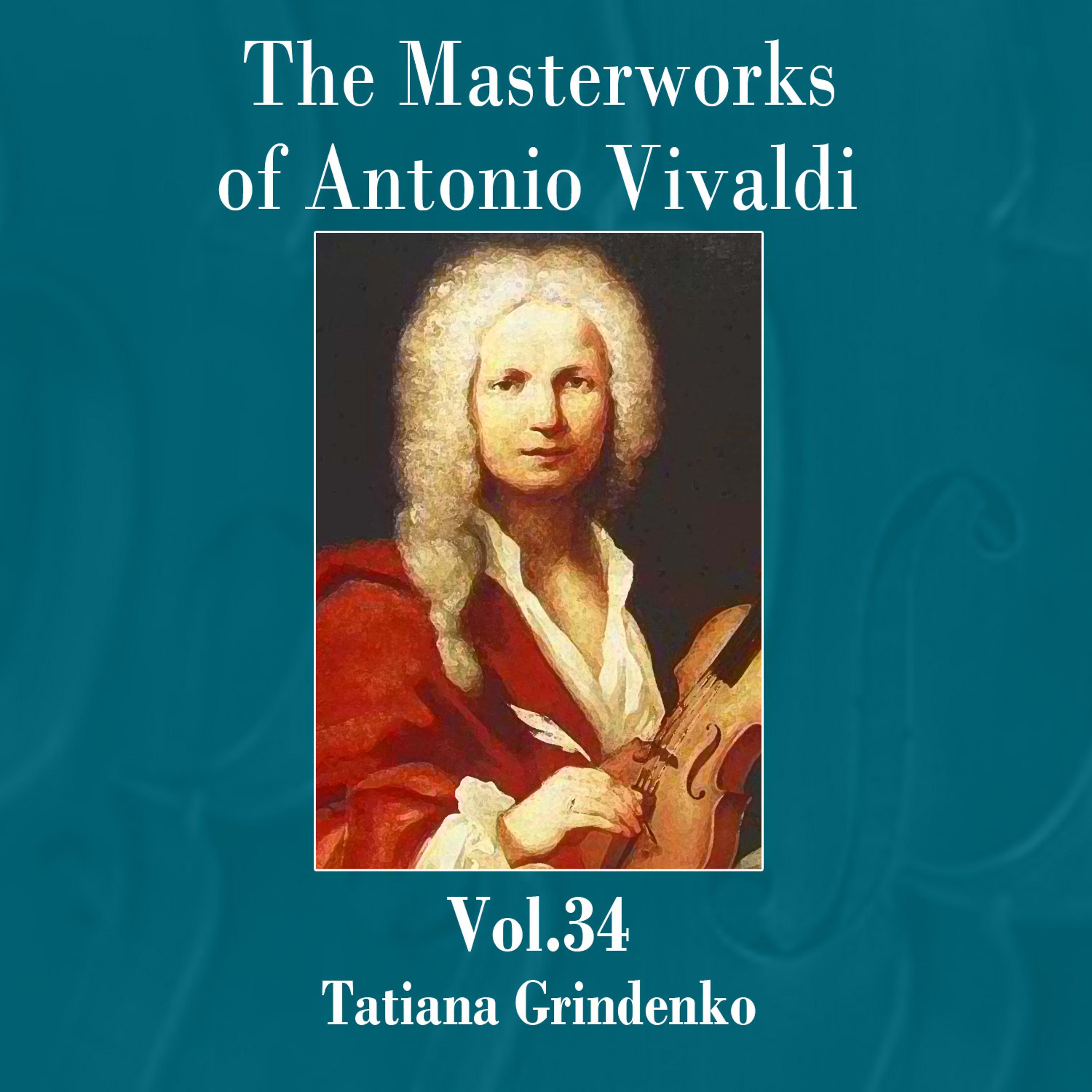 Постер альбома The Masterworks of Antonio Vivaldi, Vol. 34