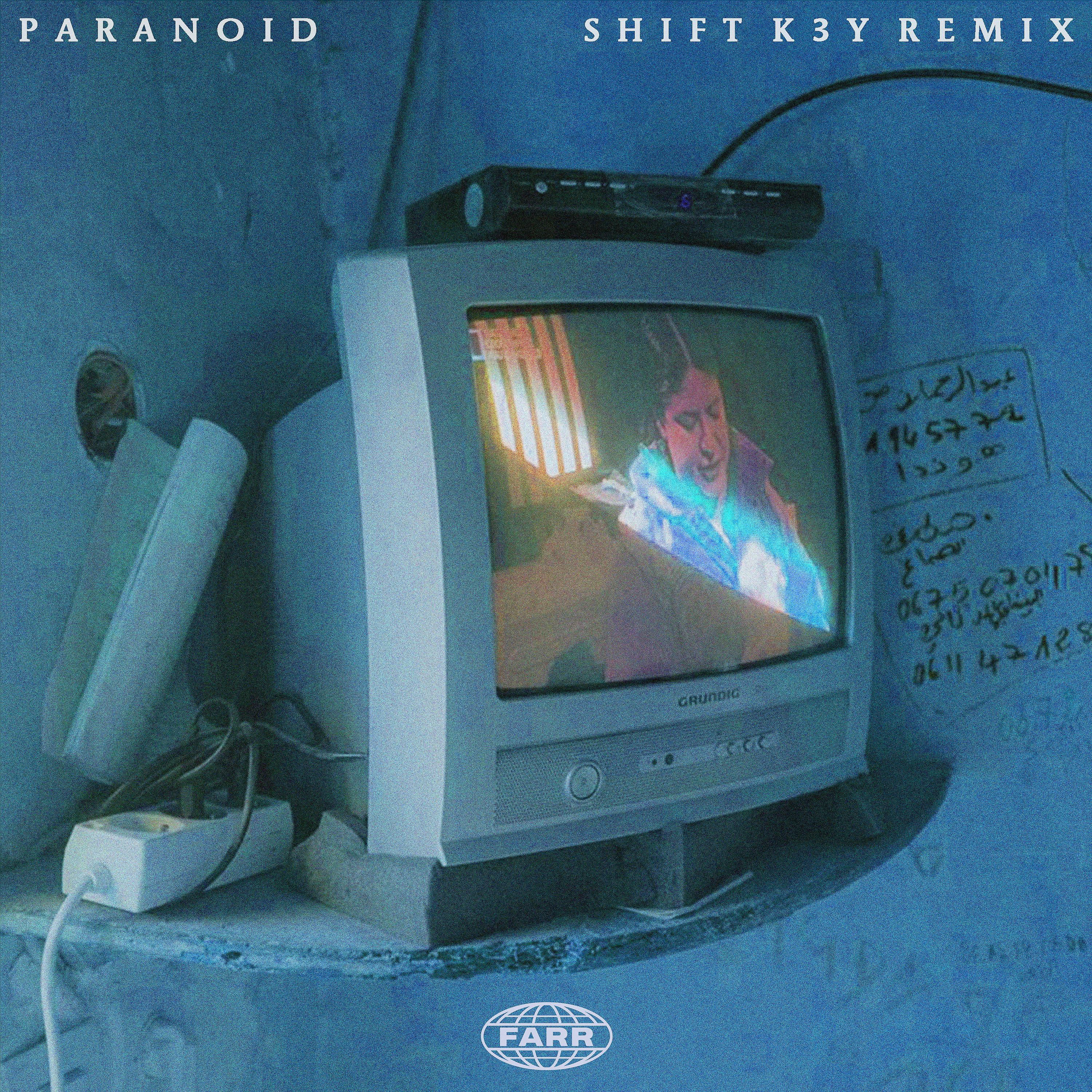 Постер альбома Paranoid (Shift K3Y Remix)