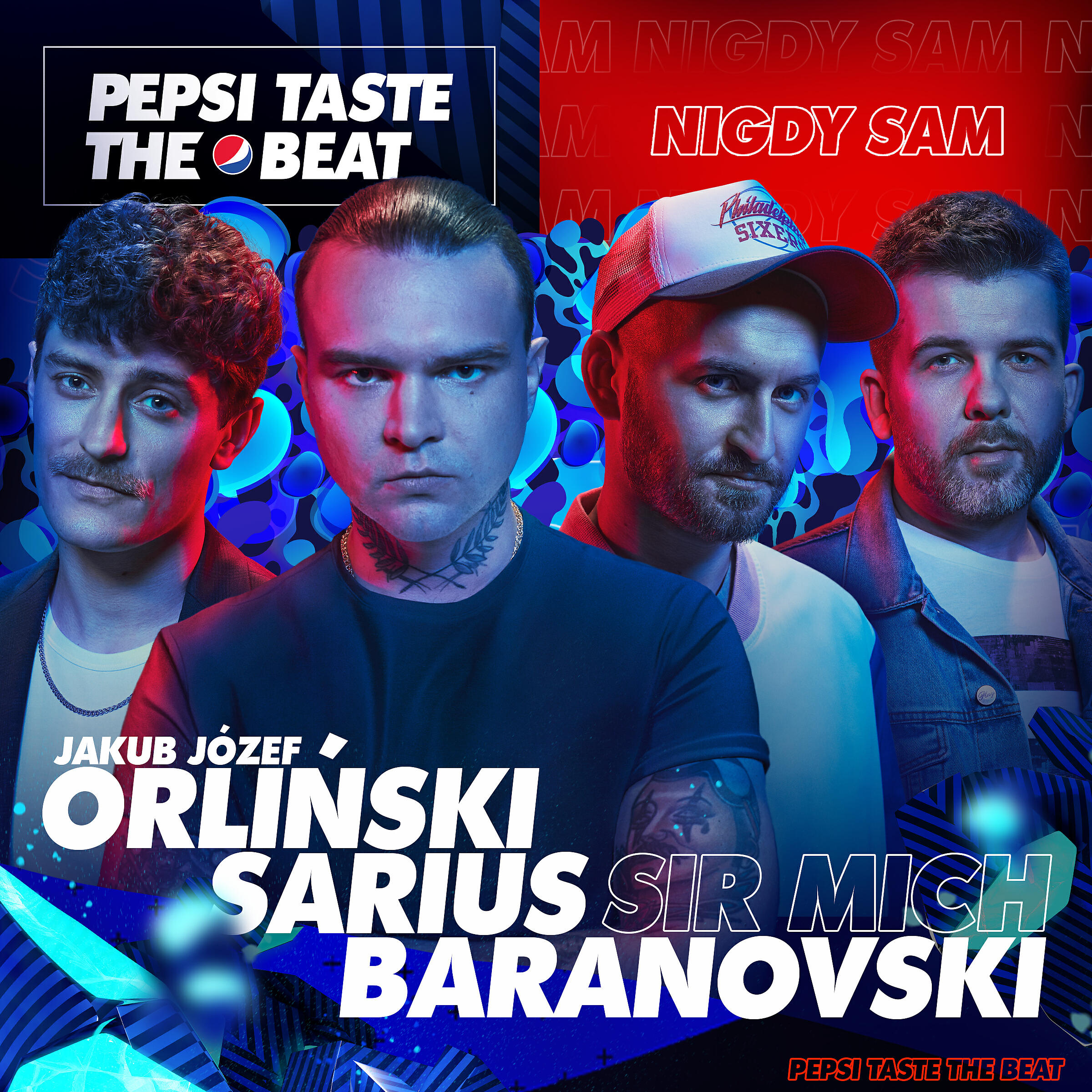 Sarius - Nigdy Sam (Pepsi Taste The Beat)