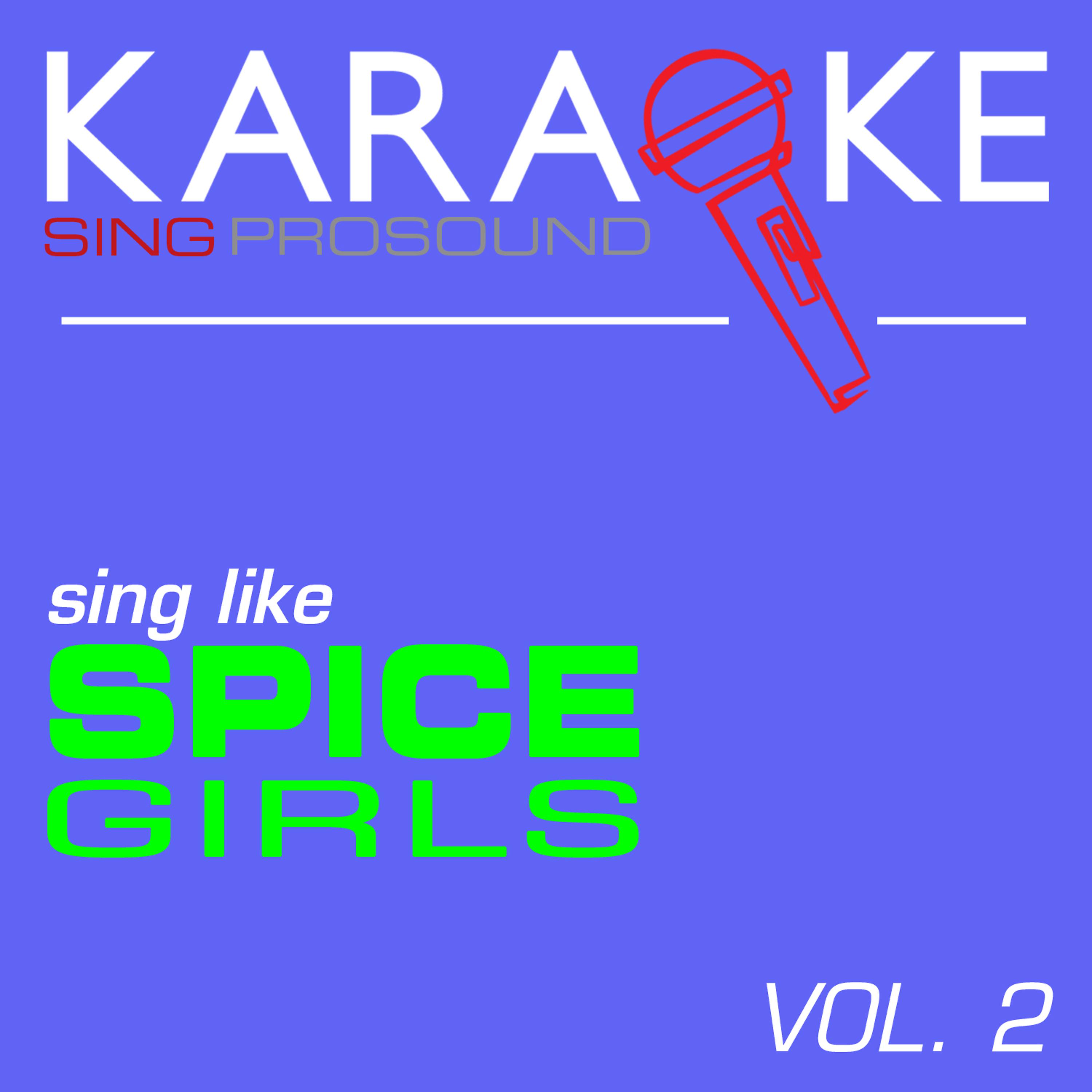 Постер альбома Karaoke in the Style of Spice Girls, Vol. 2