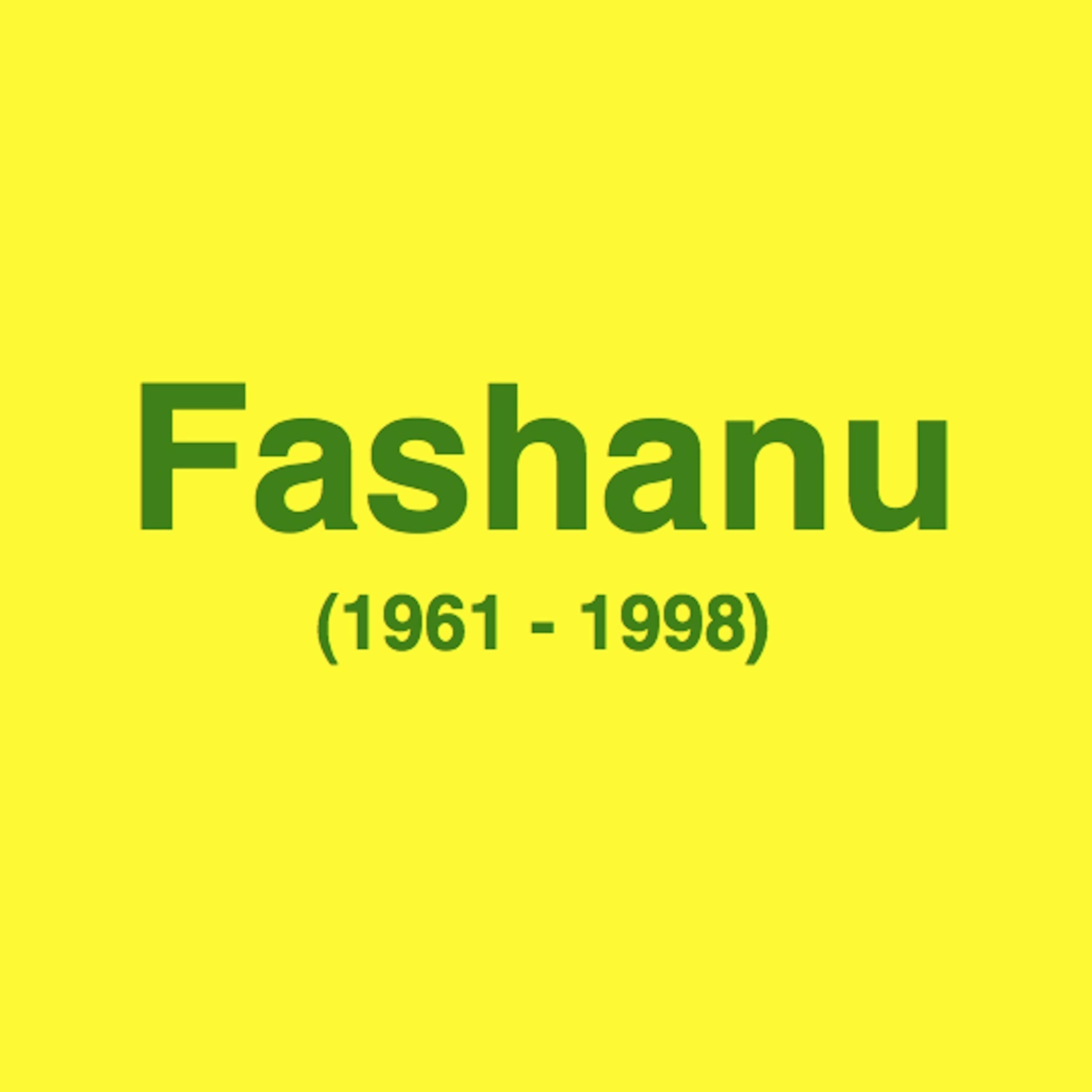 Постер альбома Fashanu