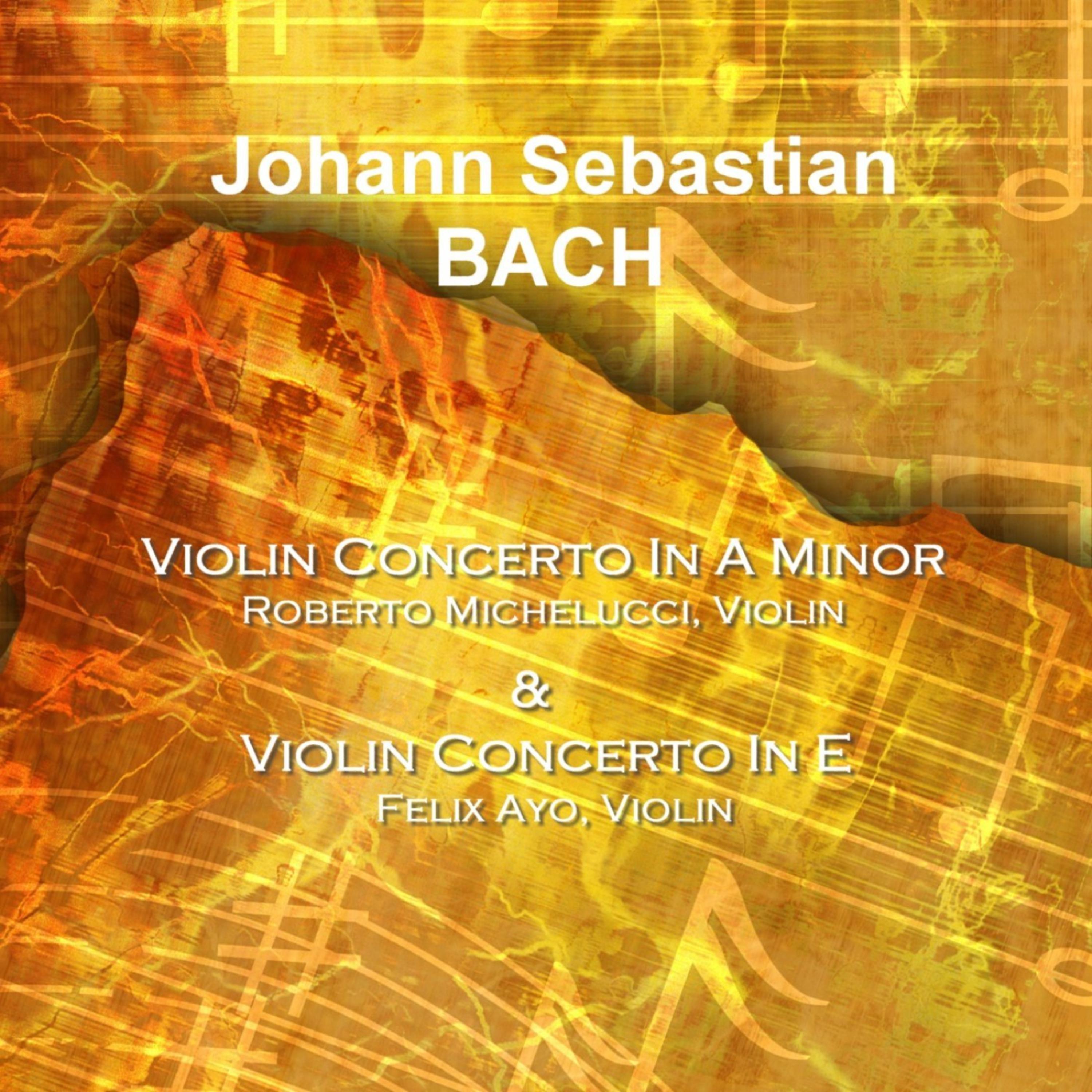 Постер альбома Bach Violin Concertos