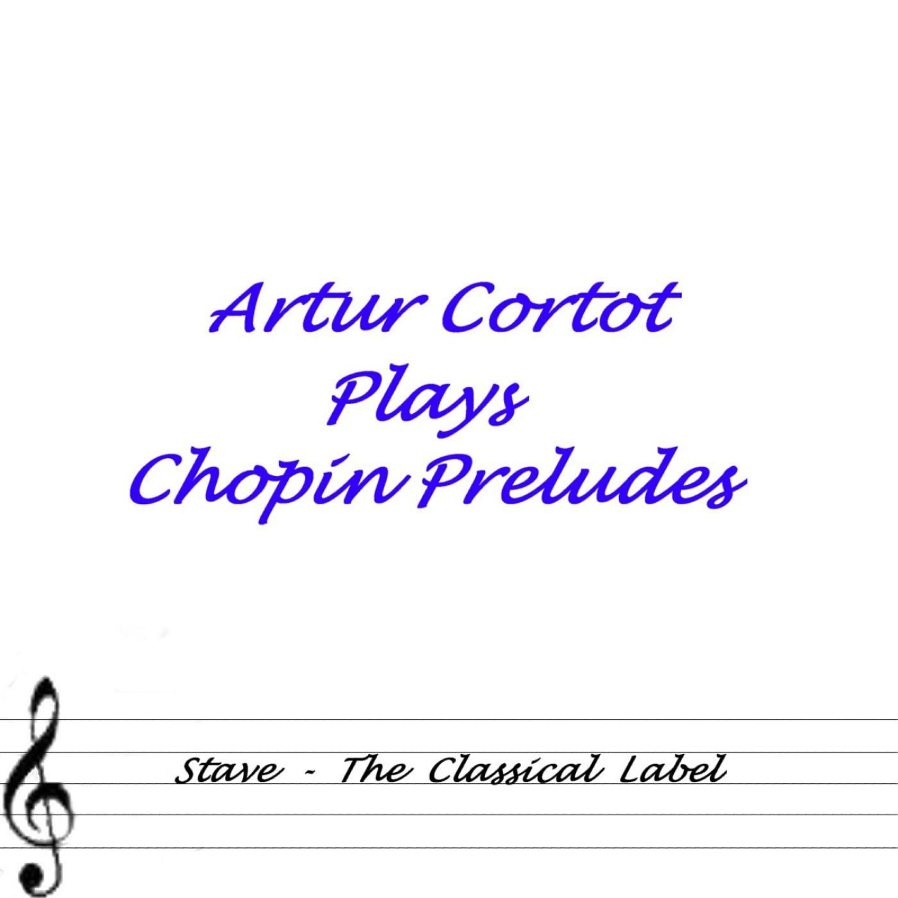 Alfred Cortot - Prelude No 12