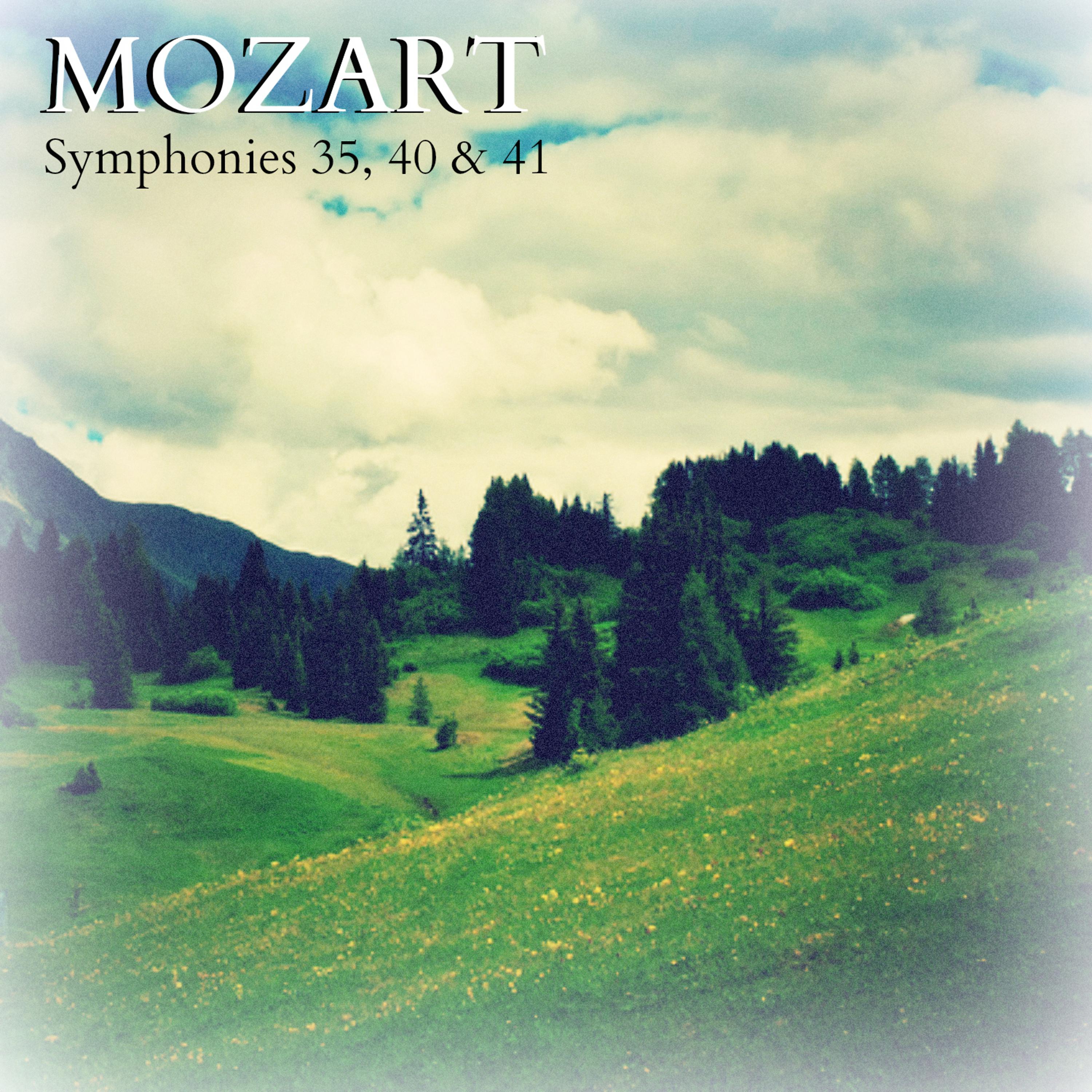 Постер альбома Mozart: Symphonies 35, 40 & 41