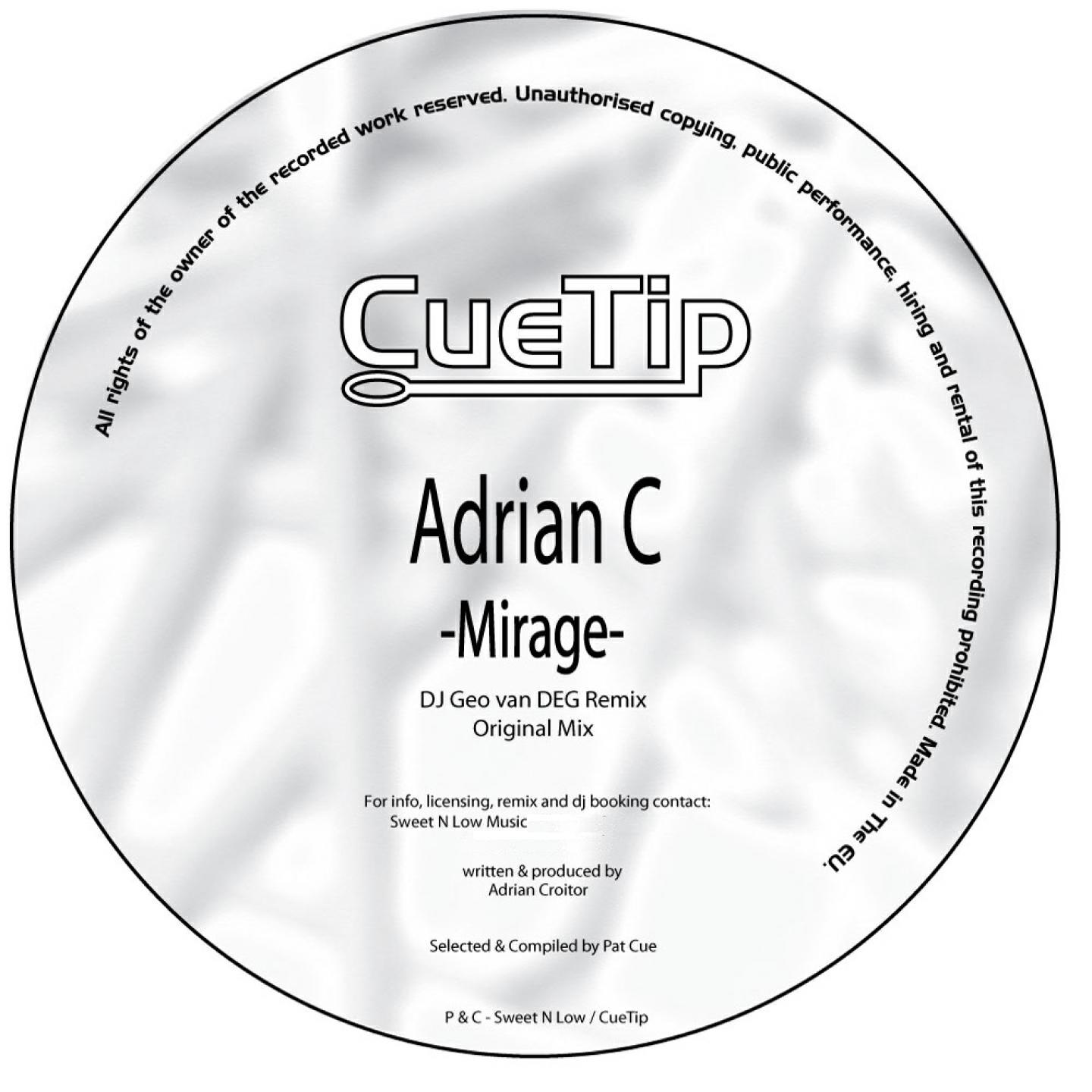 Adrian C - Mirage (Smart Wave & DJ Geo Van Deg Remix)