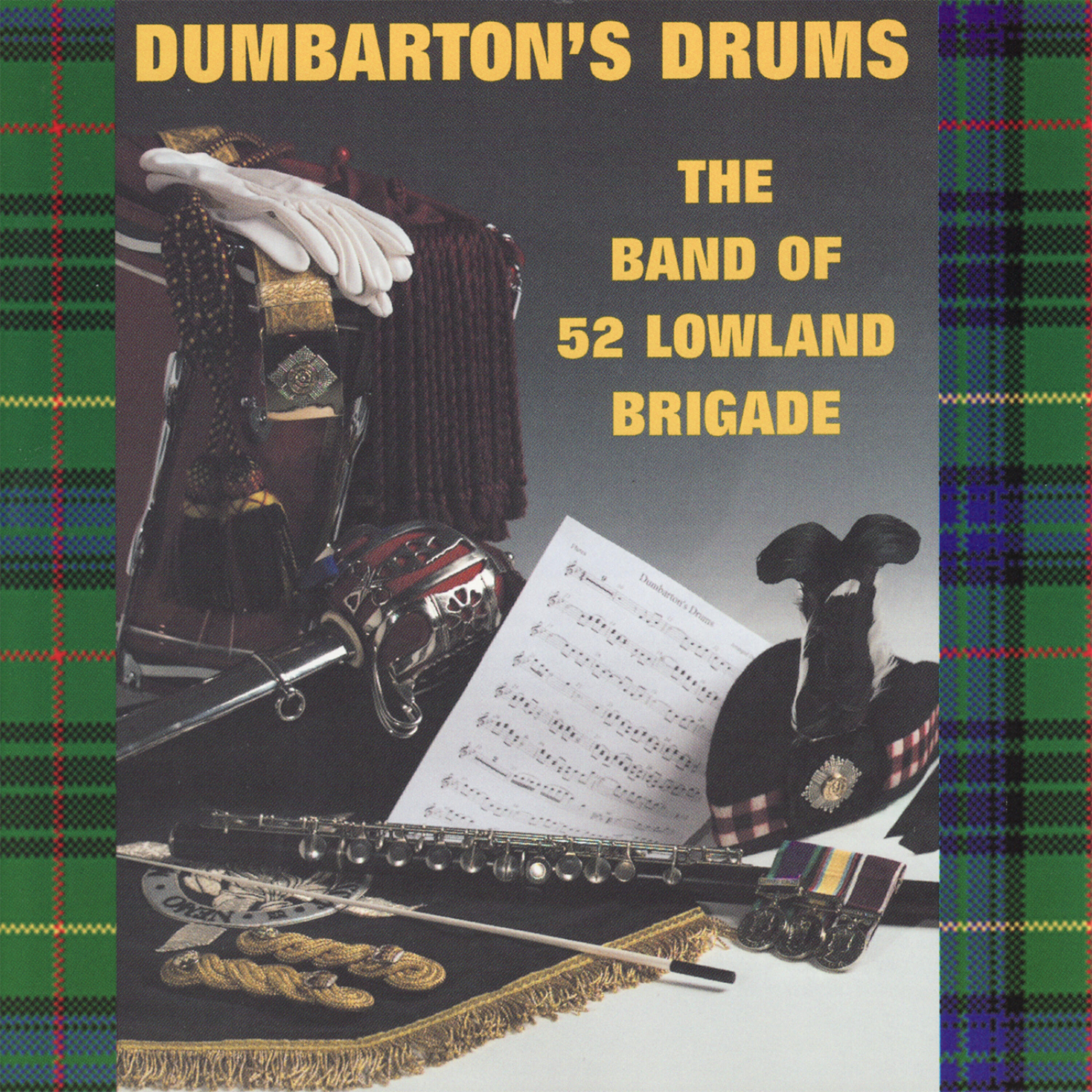 The Band of 52 Lowland Brigade - Happy Times March