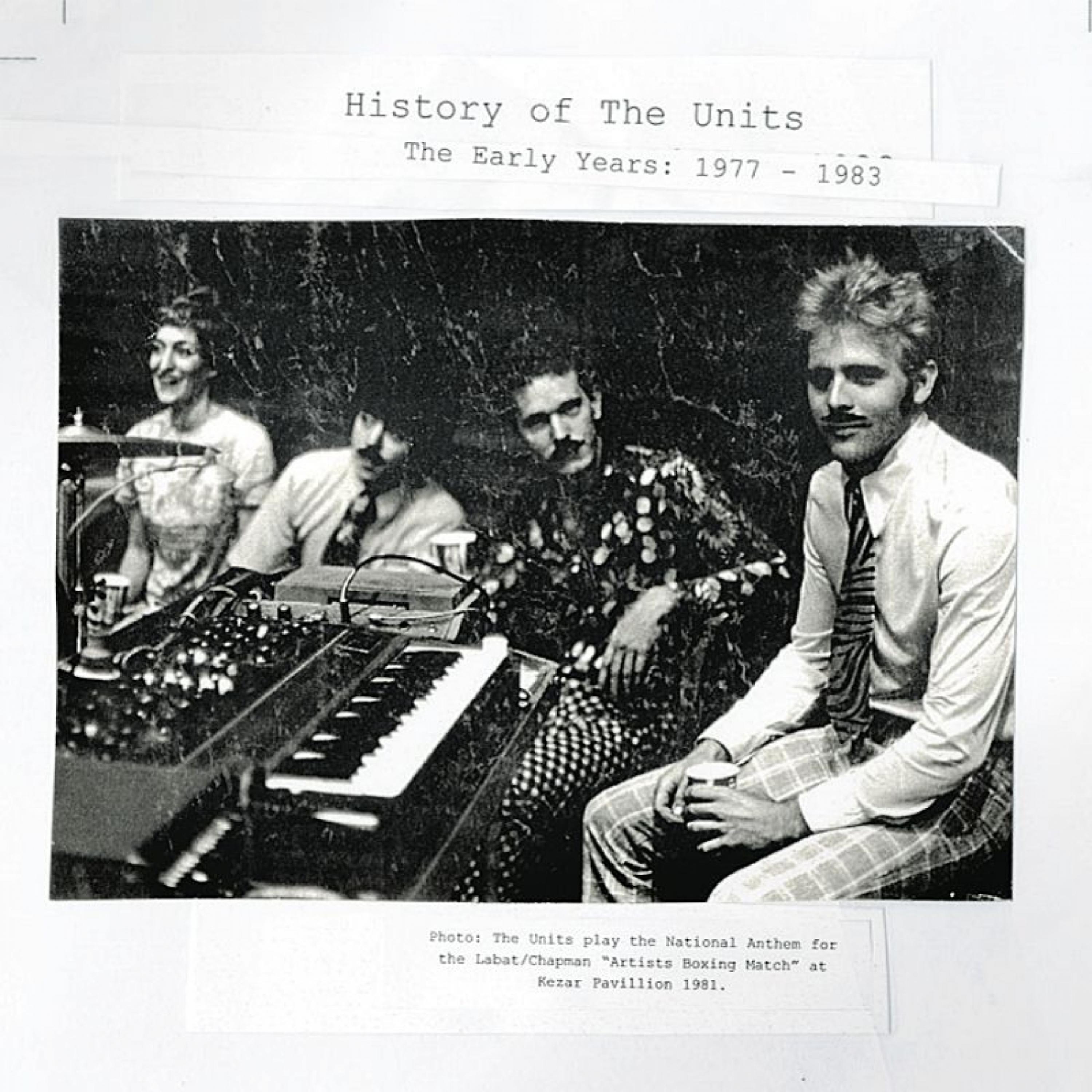 Постер альбома History of the Units: The Early Years 1977-1983