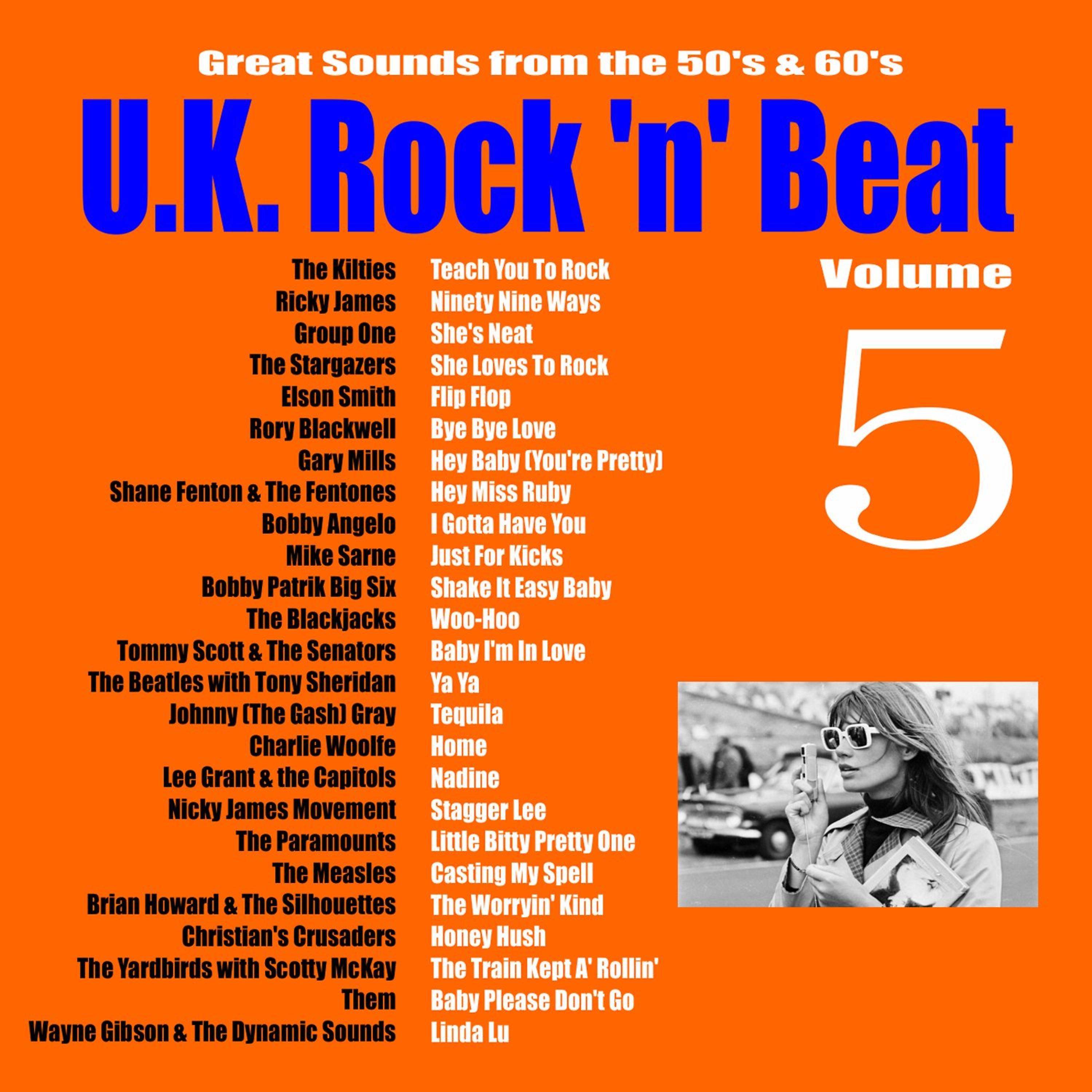 Постер альбома U.K. Rock 'N' Beat, Vol. 5