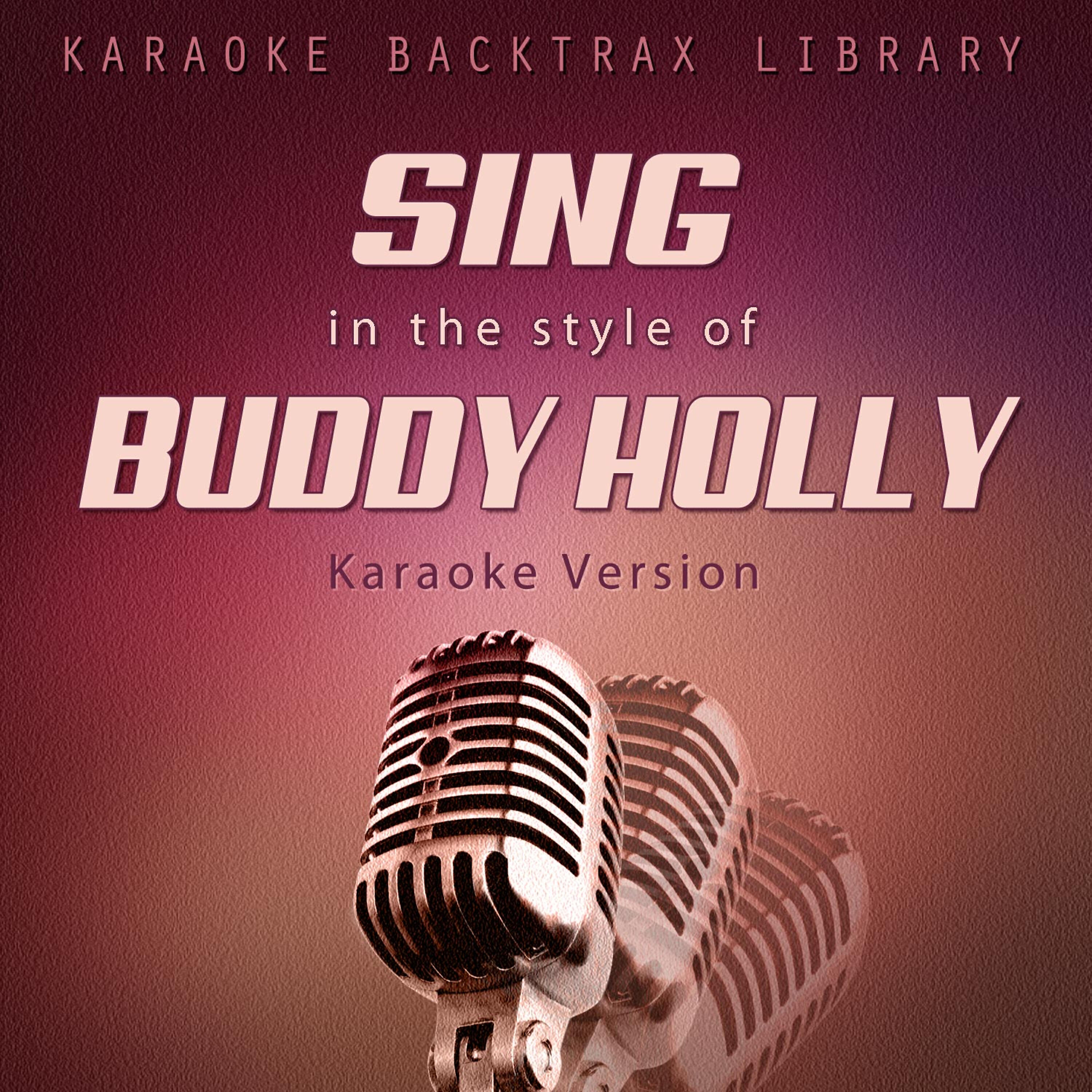 Karaoke Backtrax Library - Learning the Game (Originally Performed by Buddy Holly) [Karaoke Version]