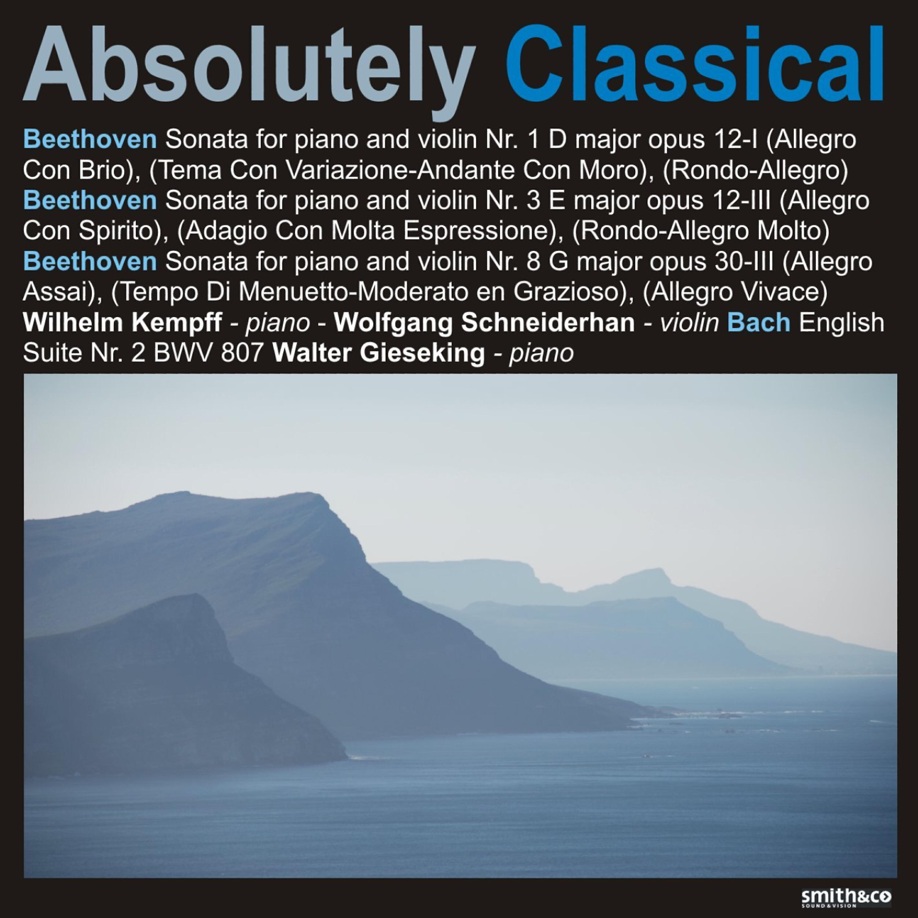Walter Gieseking - English Suite No. 2, BWV 807: II. Allemande