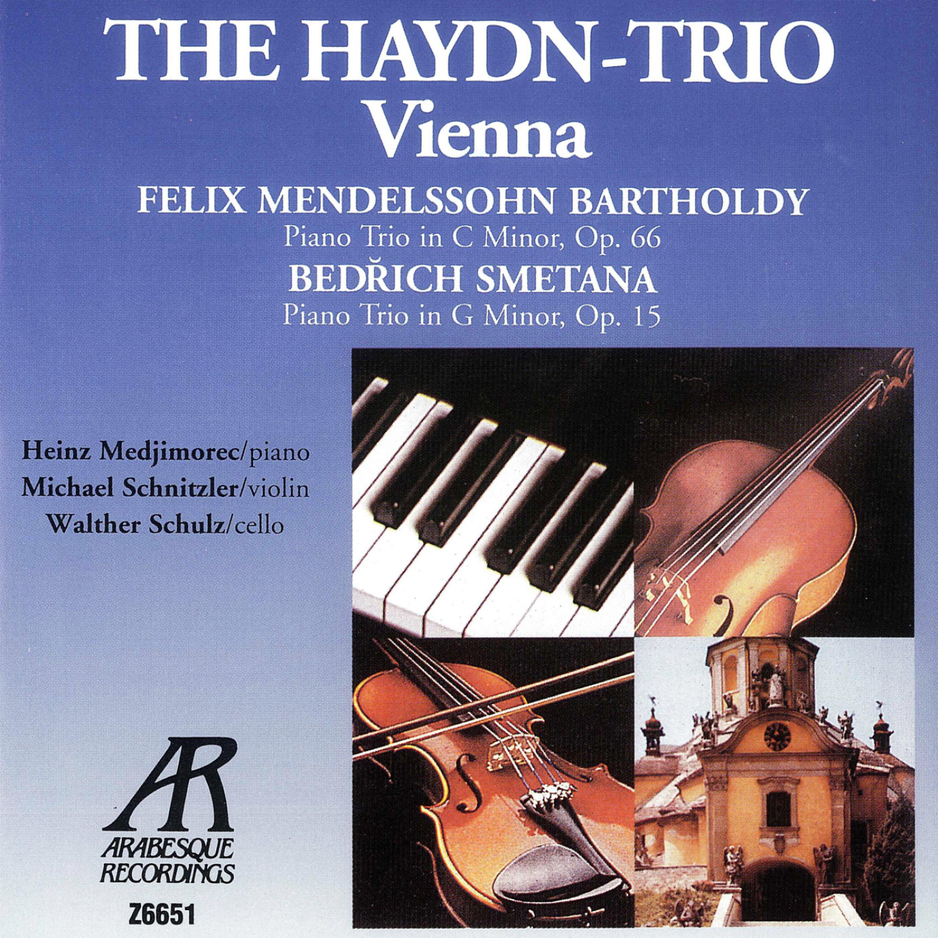 Постер альбома Mendelssohn: Piano Trio in C Minor - Smetana: Piano Trio in G Minor