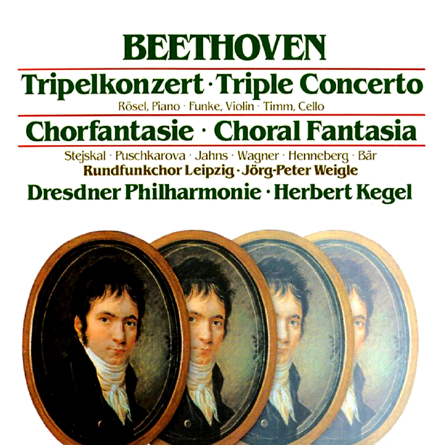 Herbert Kegel - Triple Concerto For Violin, Cello And Piano In C Major, Op. 56: II. Largo