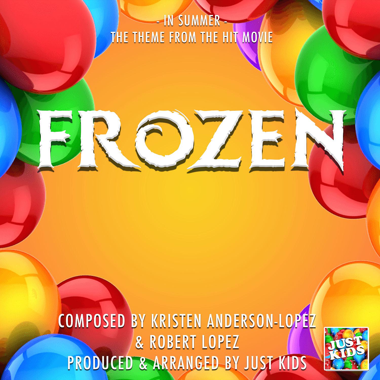 Постер альбома In Summer (From "Frozen")