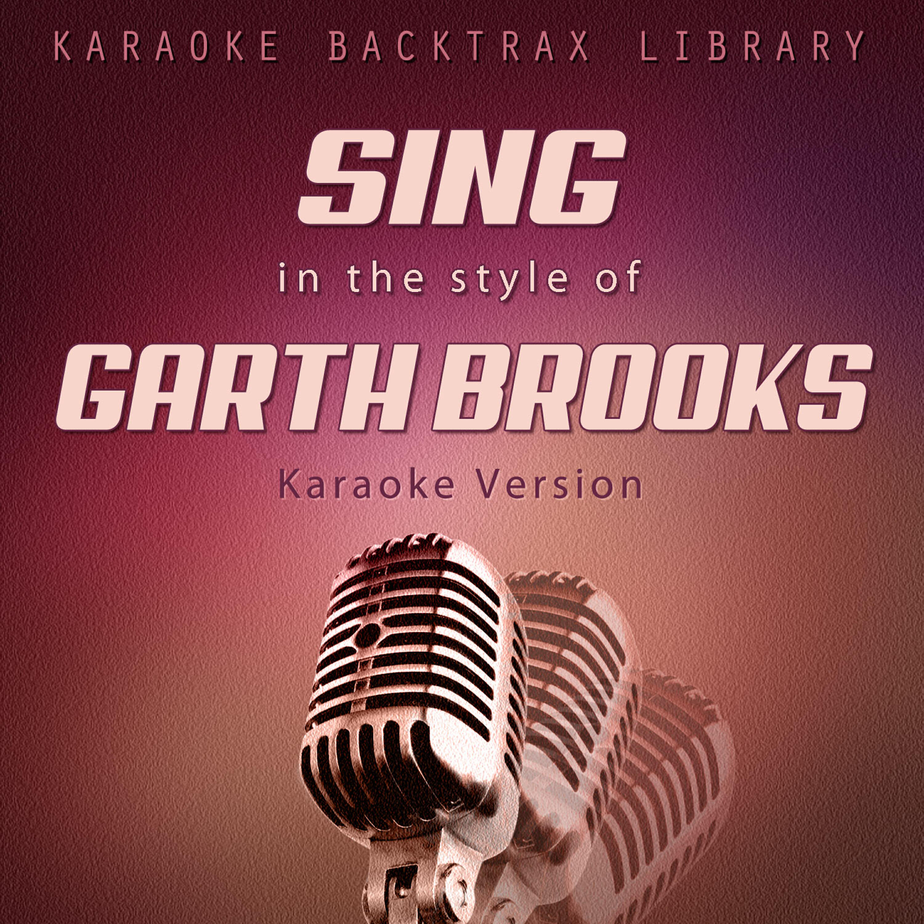 Karaoke Backtrax Library - Face to Face (Originally Performed by Garth Brooks) [Karaoke Version]