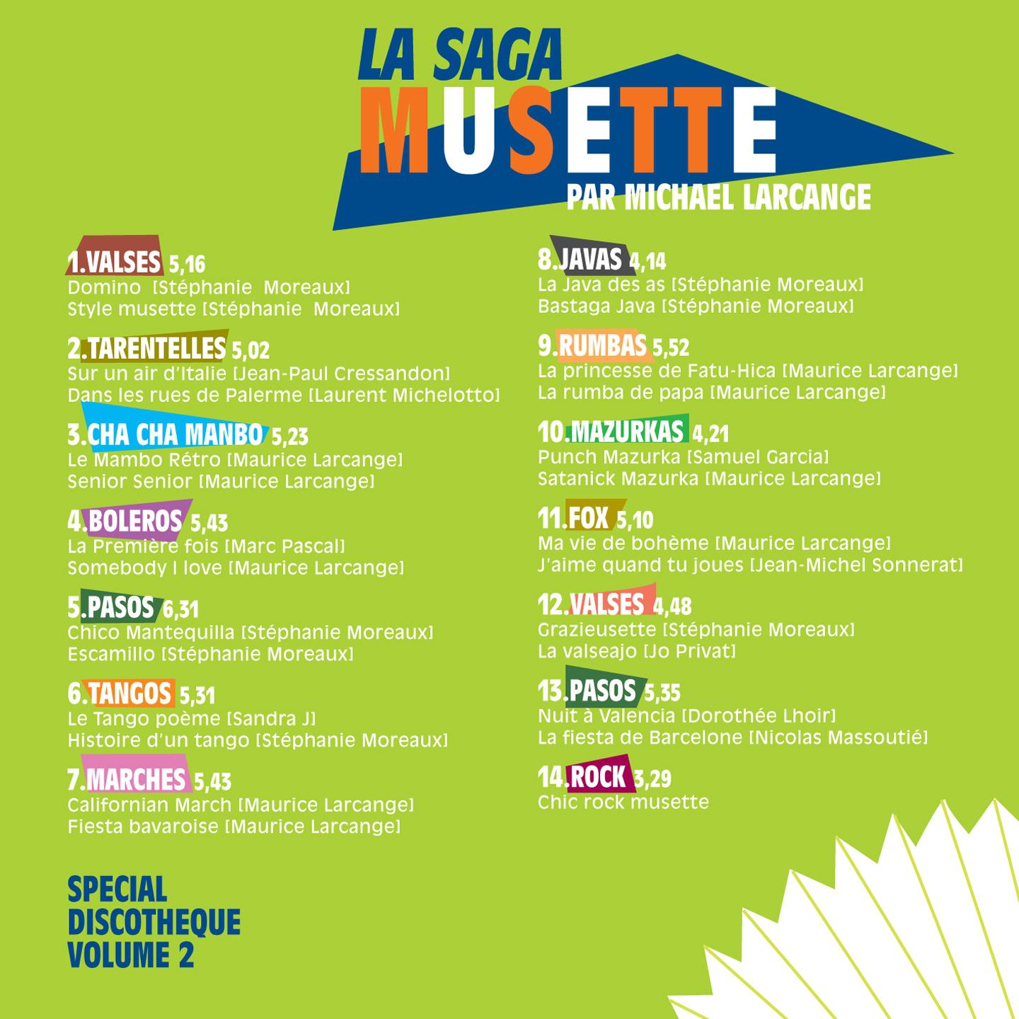 Постер альбома La Saga Musette, vol. 2 (French Accordion)