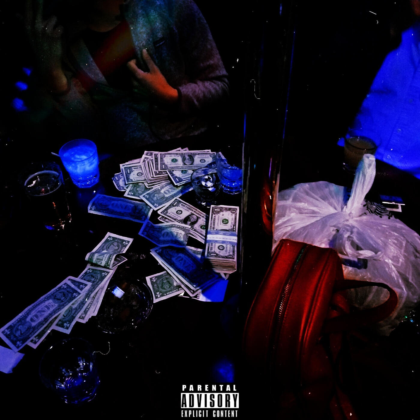 Black Static Blue Flame - Click Clack Static