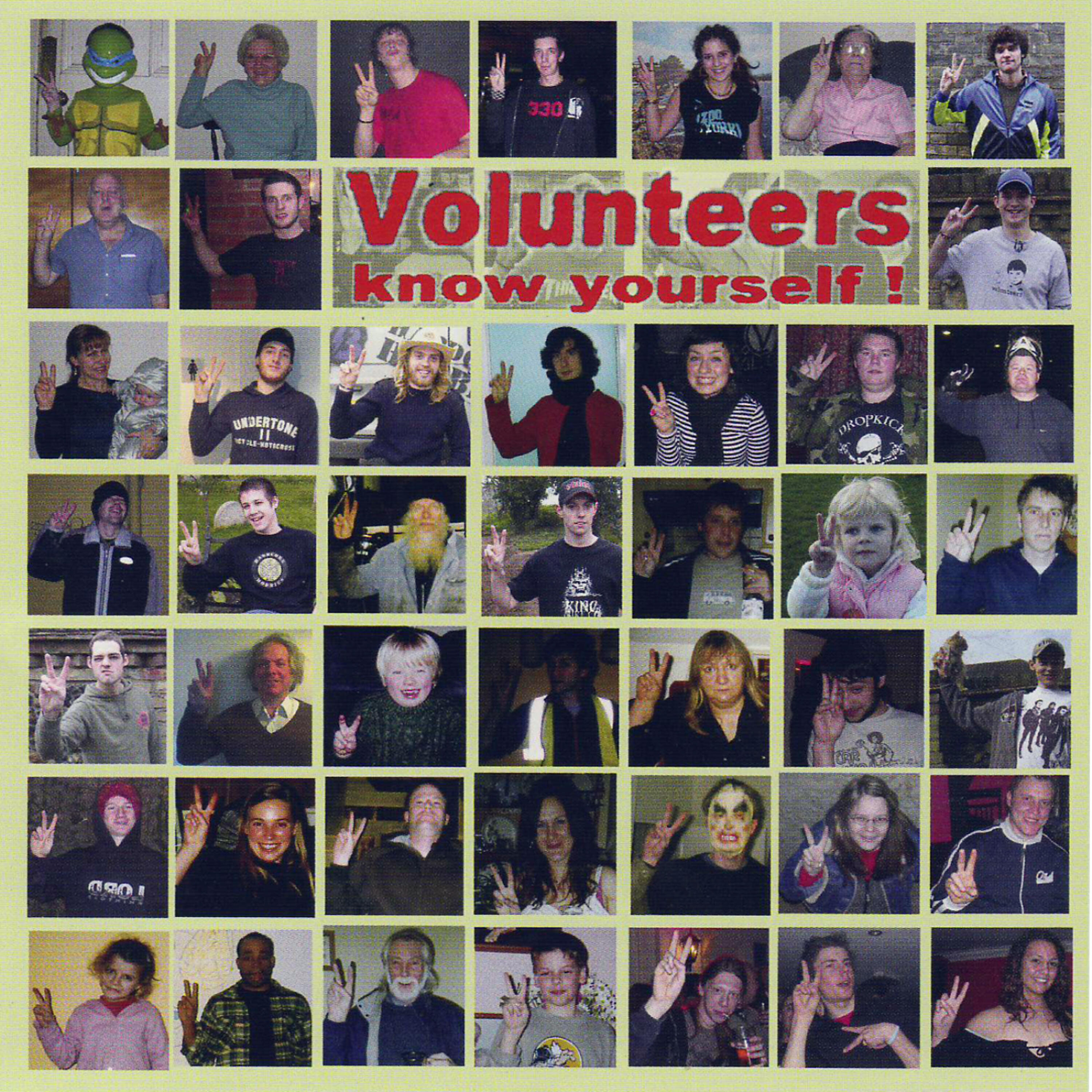 Volunteers - I Don't See Black Or White (I See Grey)