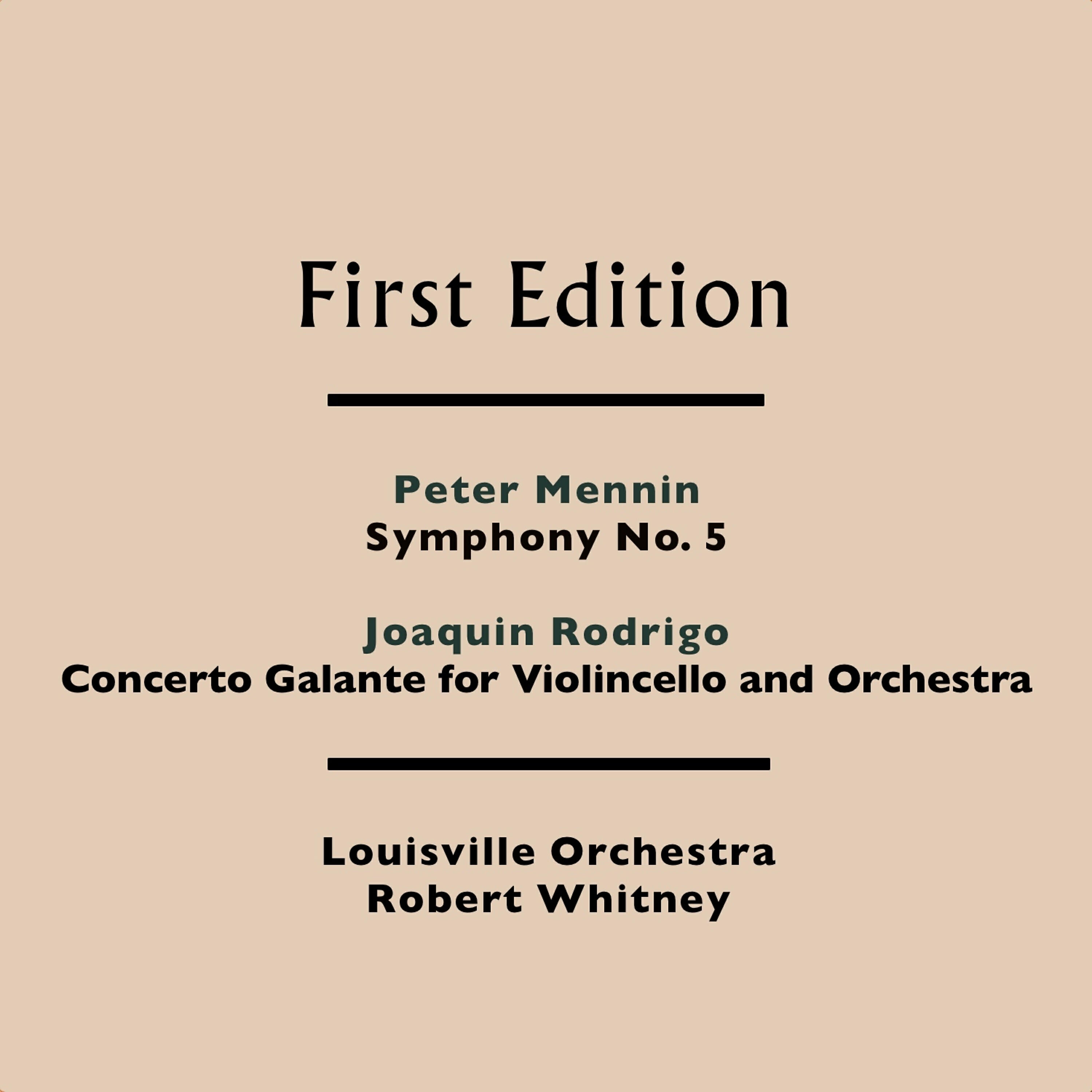 The Louisville Orchestra - Symphony No. 5: II. Canto
