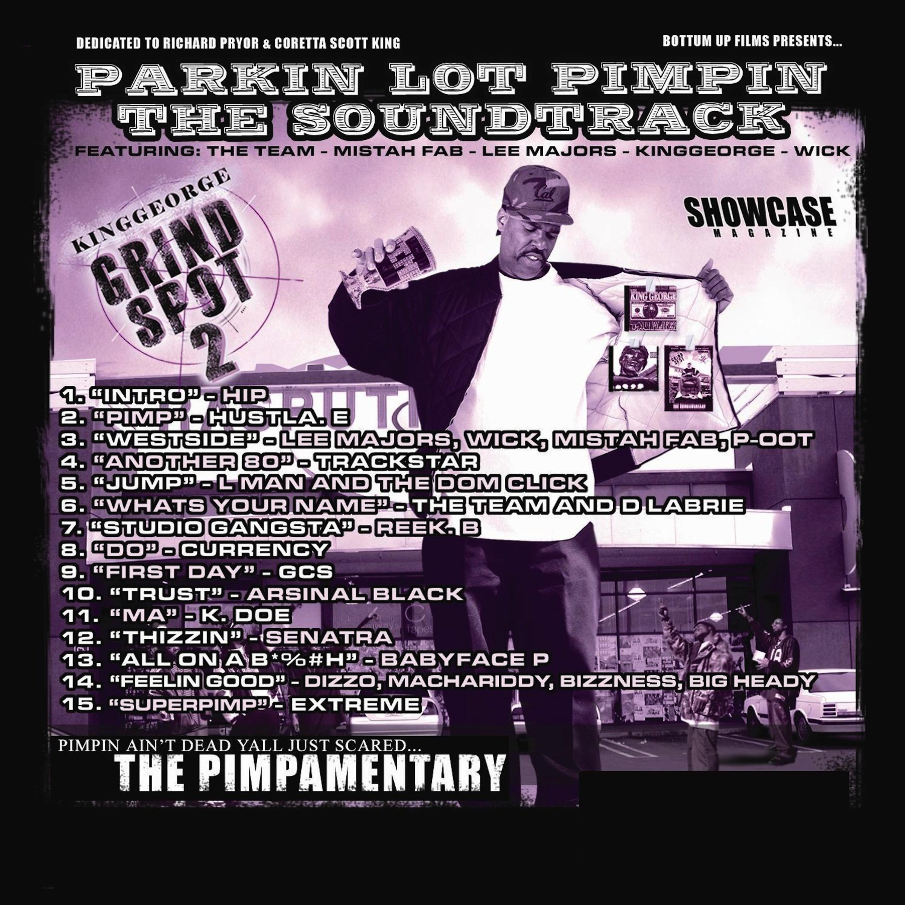 Постер альбома Grind Spot 2: Parking Lot Pimpin the Soundtrack