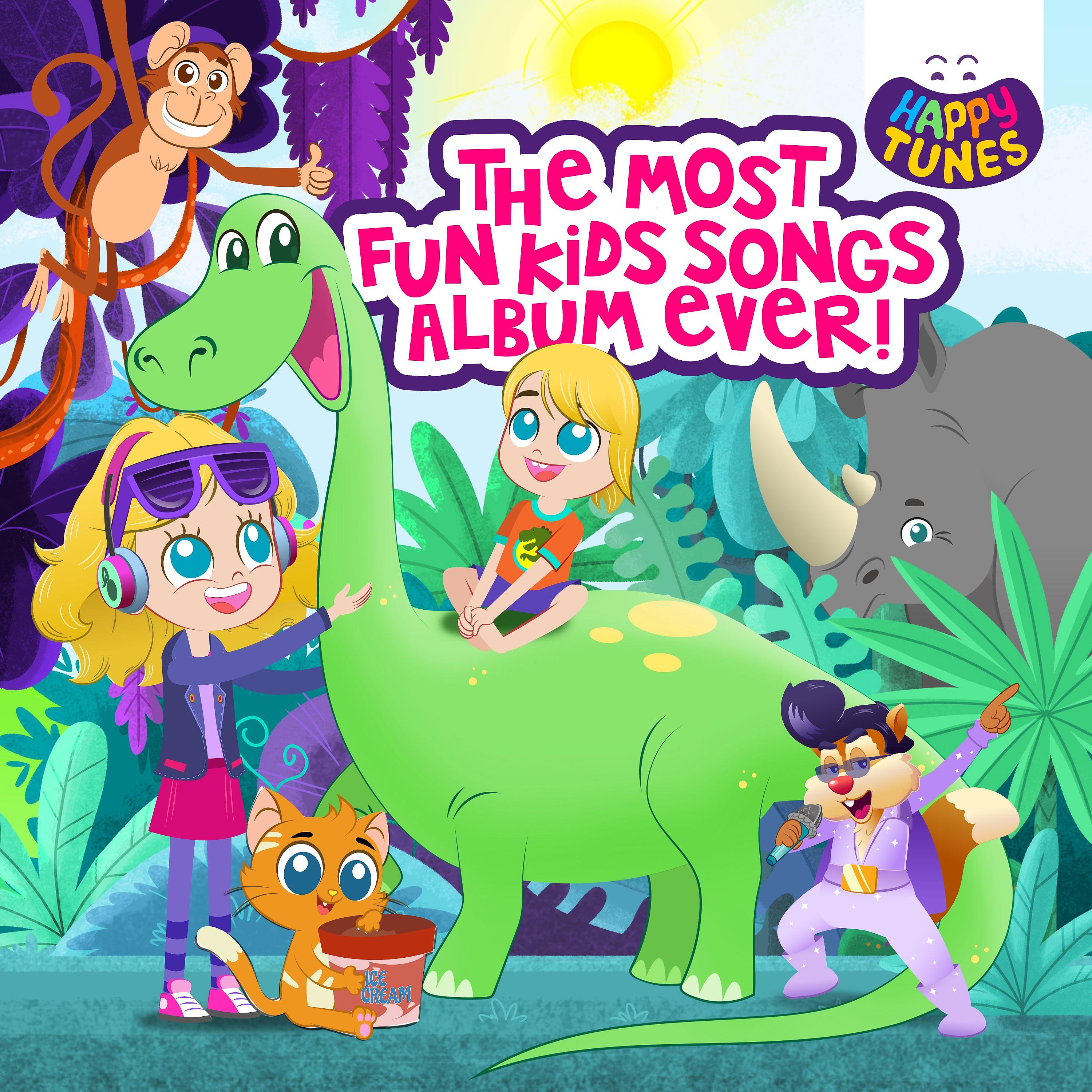 Постер альбома The Most Fun Kids Songs Album Ever
