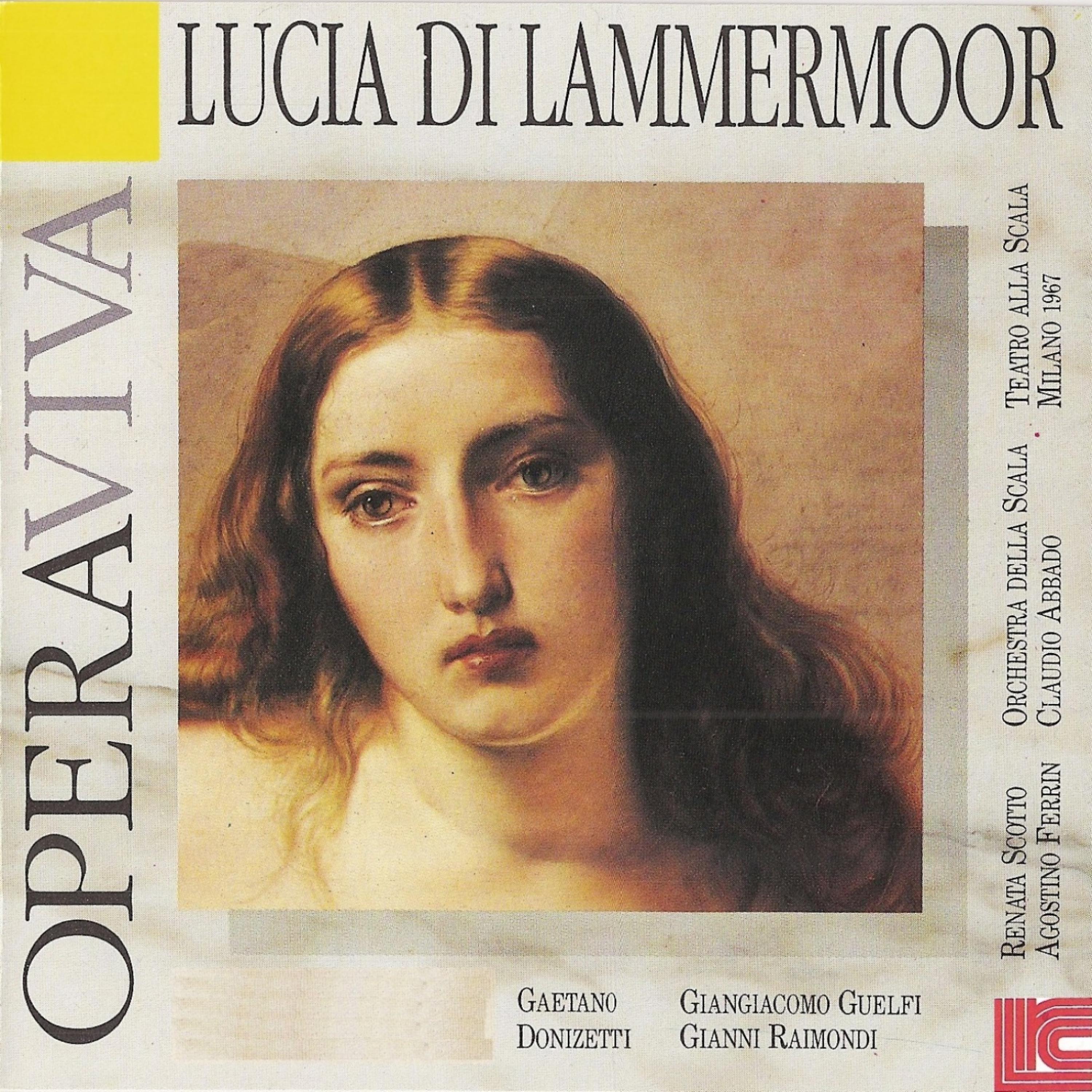 Постер альбома Donzietti: Lucia Di Lammermoor