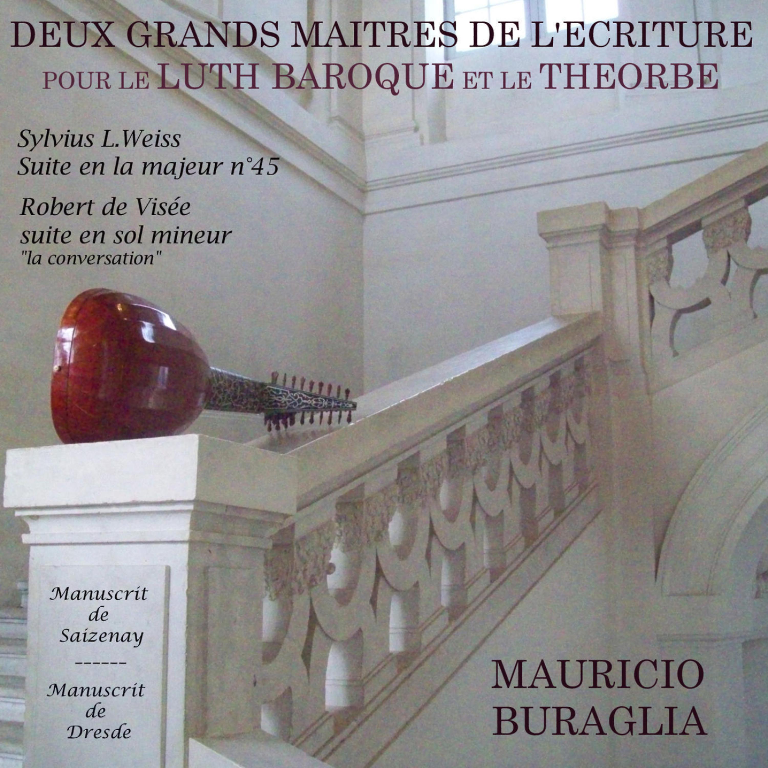 Постер альбома Deux Grands Maitres de l'Ecriture pour le Luth Baroque et le Theorbe