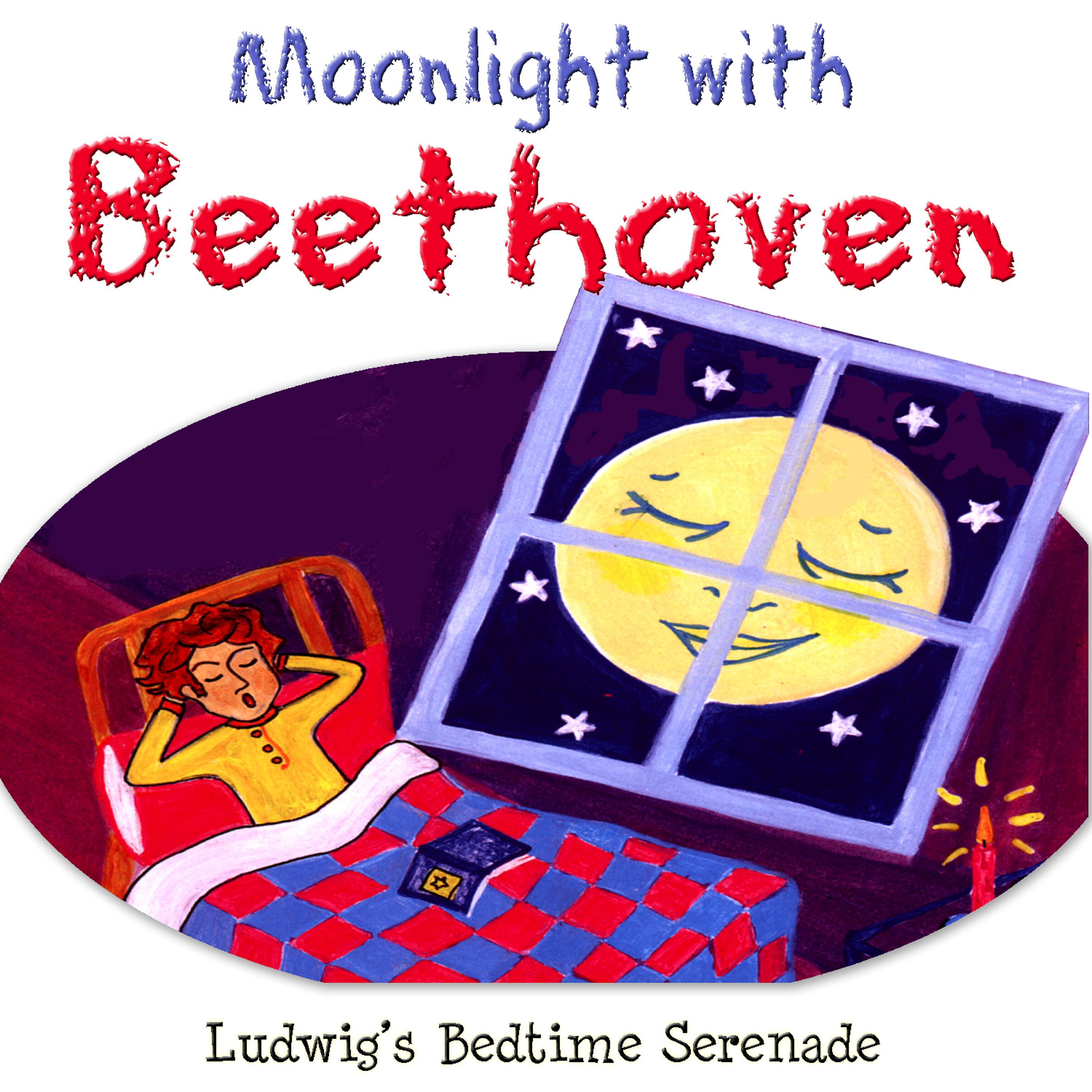 Постер альбома Moonlight time with Beethoven