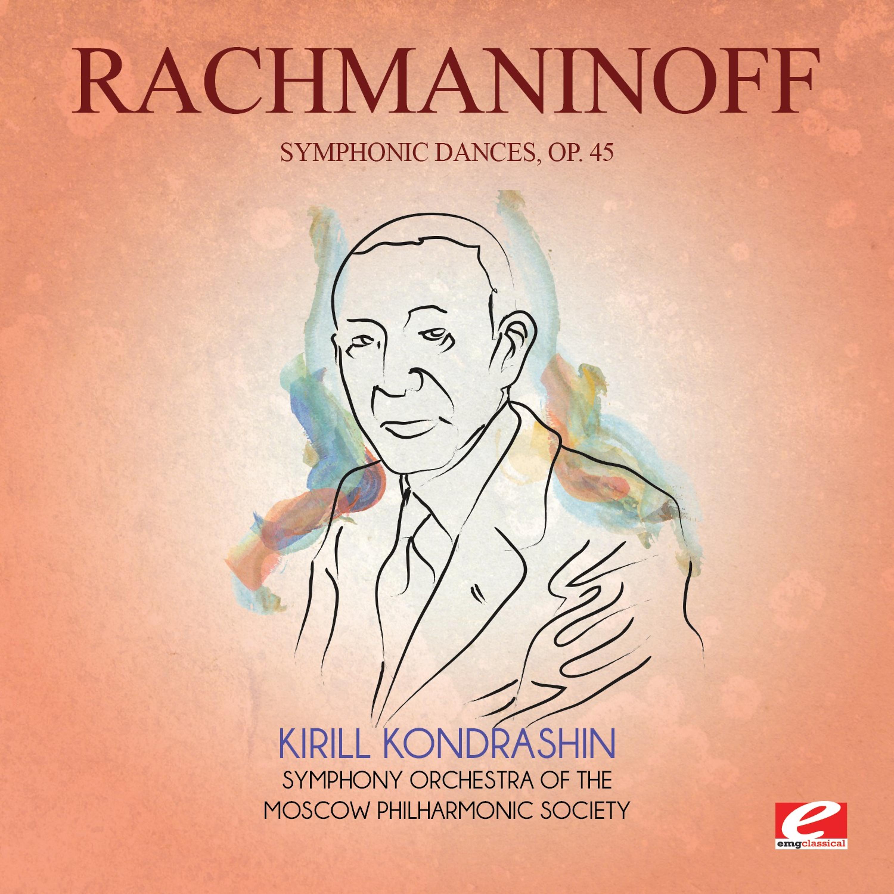 Постер альбома Rachmaninoff: Symphonic Dances, Op. 45 (Digitally Remastered)