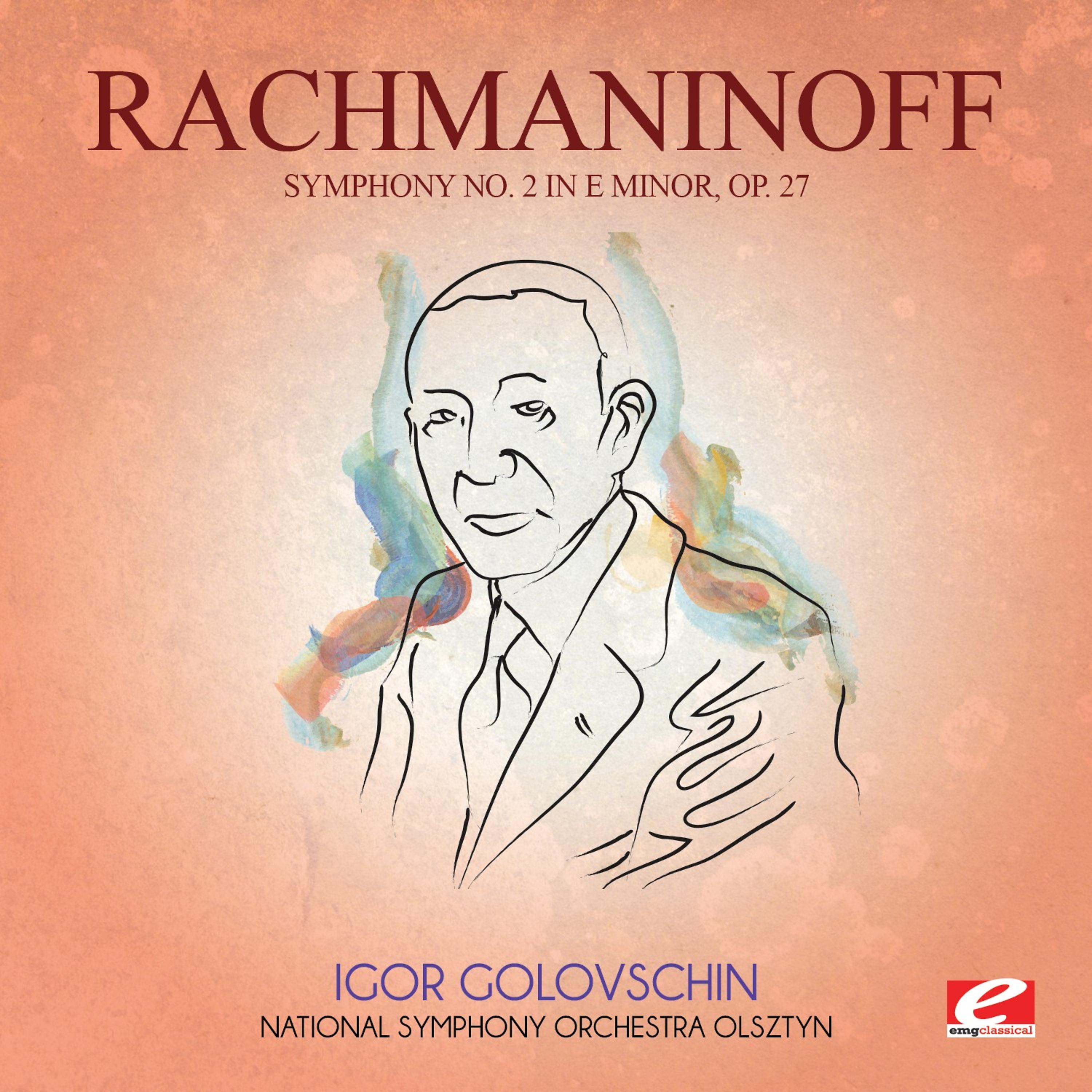 Постер альбома Rachmaninoff: Symphony No. 2 in E Minor, Op. 27 (Digitally Remastered)