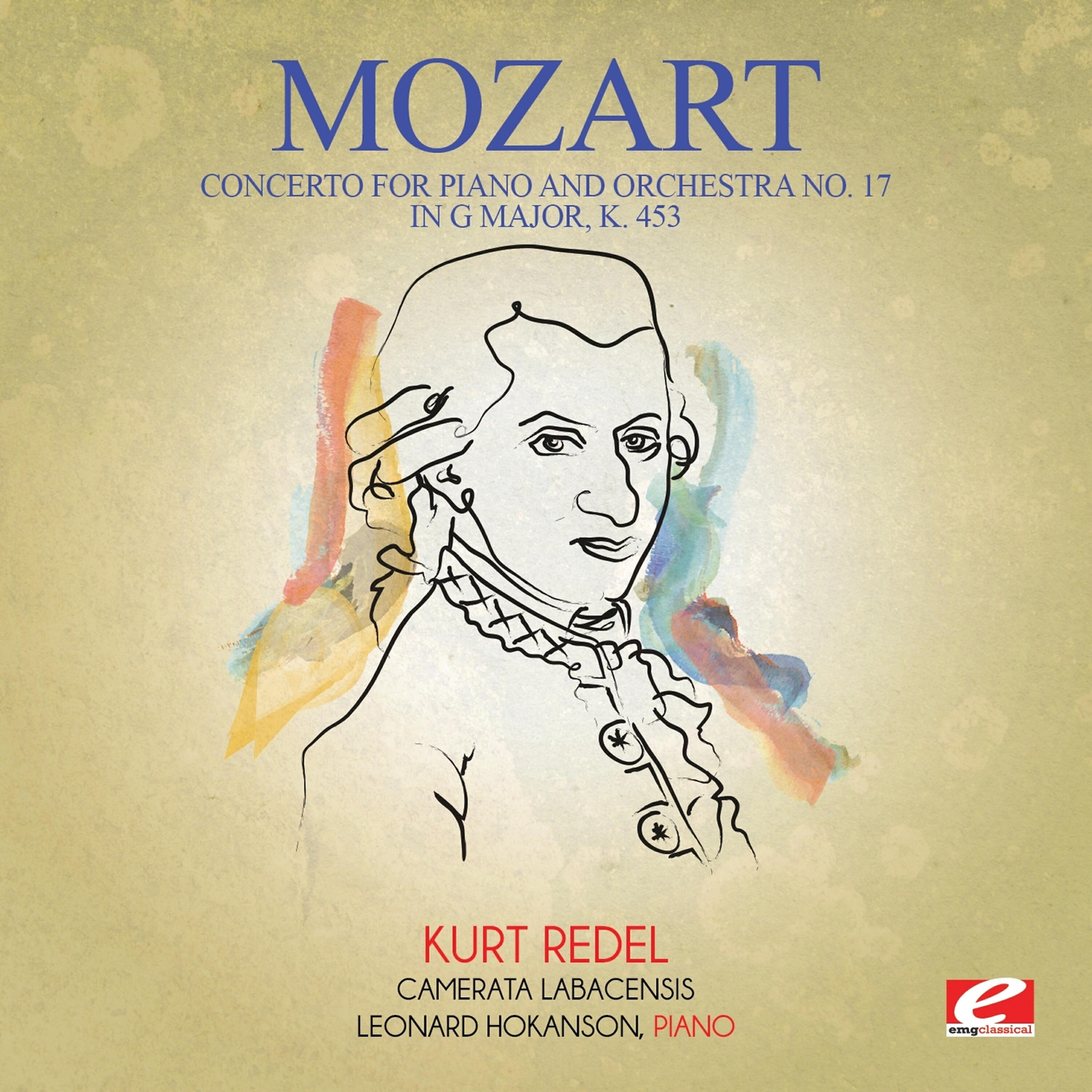 Camerata Labacensis - Concerto for Piano and Orchestra No. 17 in G Major, K. 453: I. Allegro
