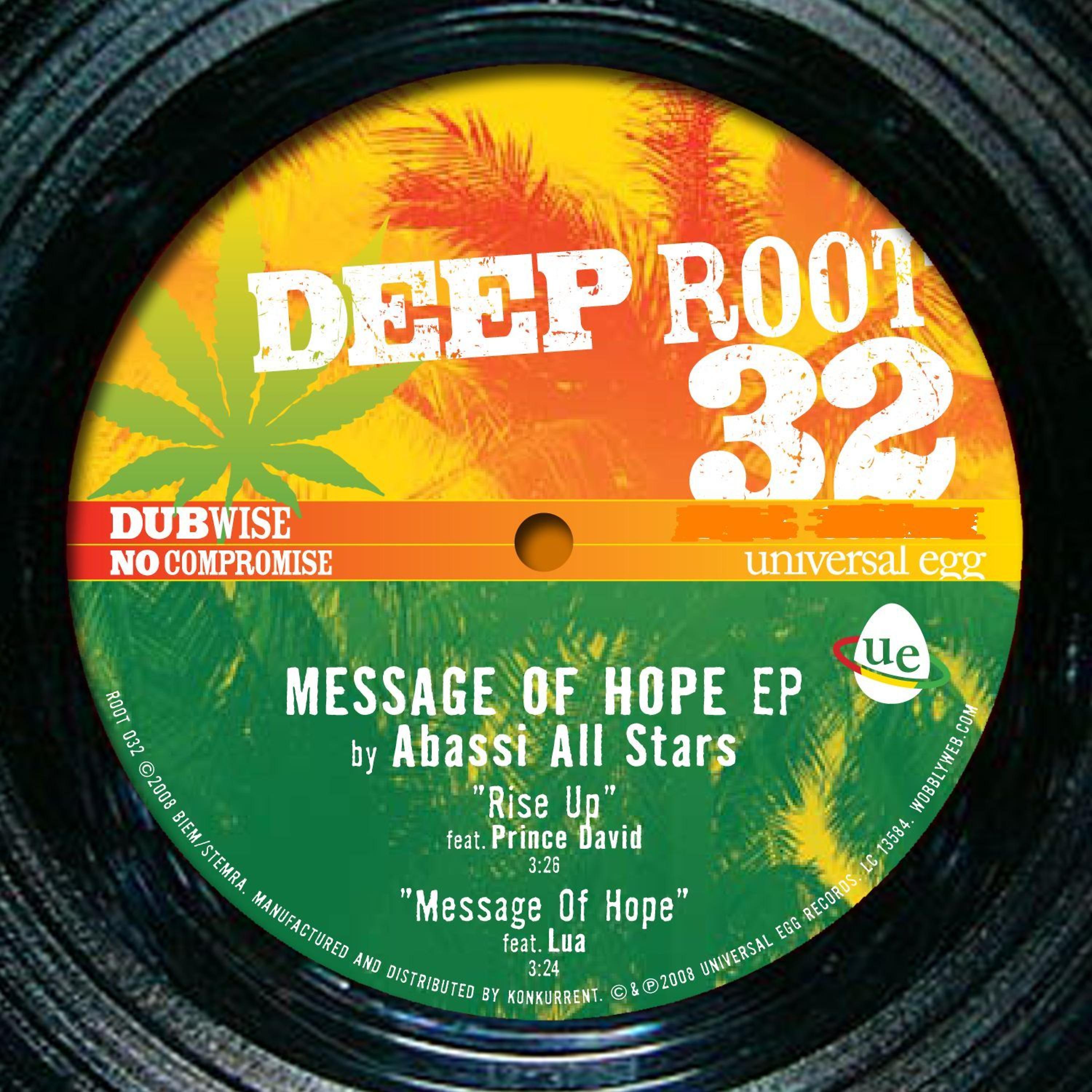 Постер альбома Message of Hope EP