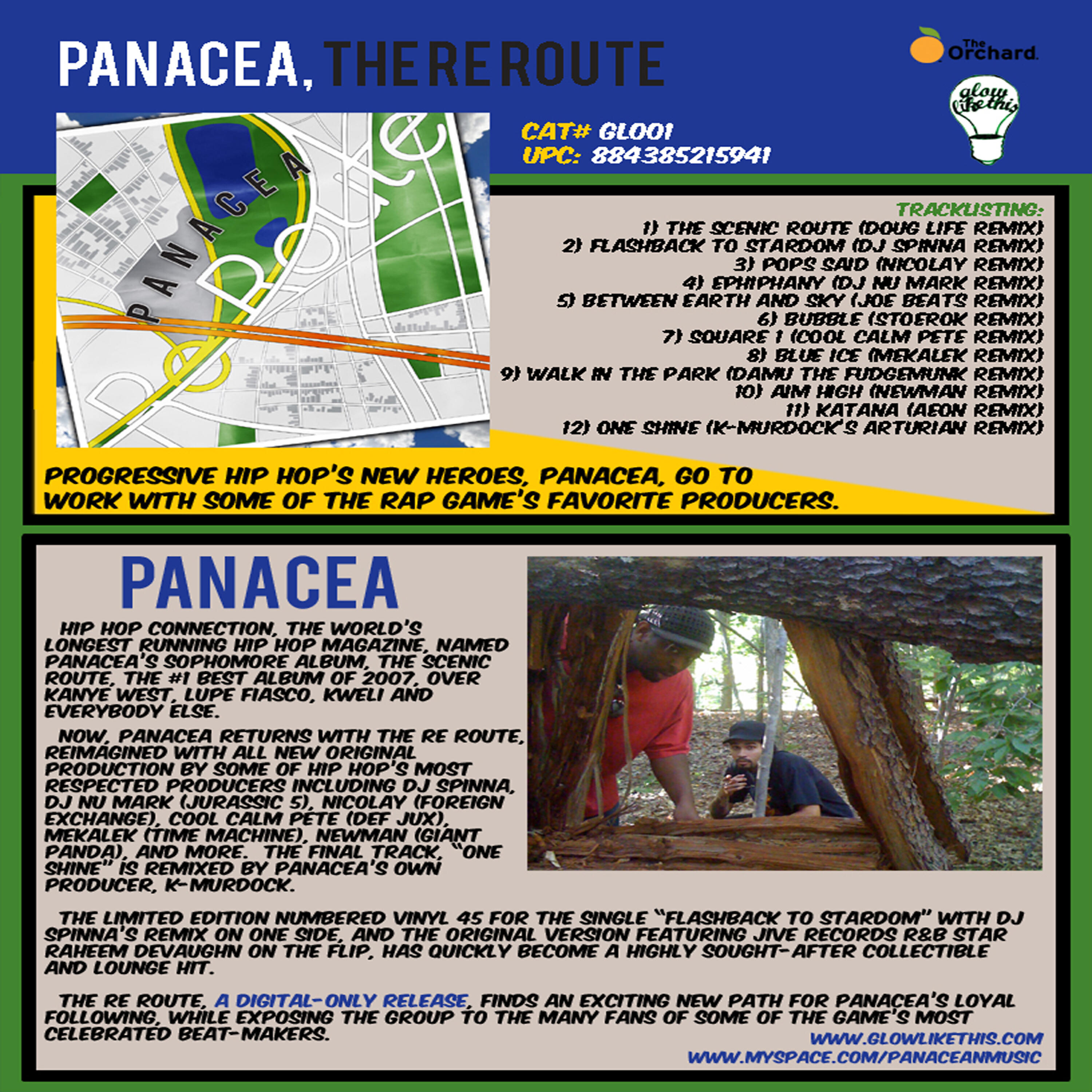 Panacea - Walk In The Park (Damu Remix)