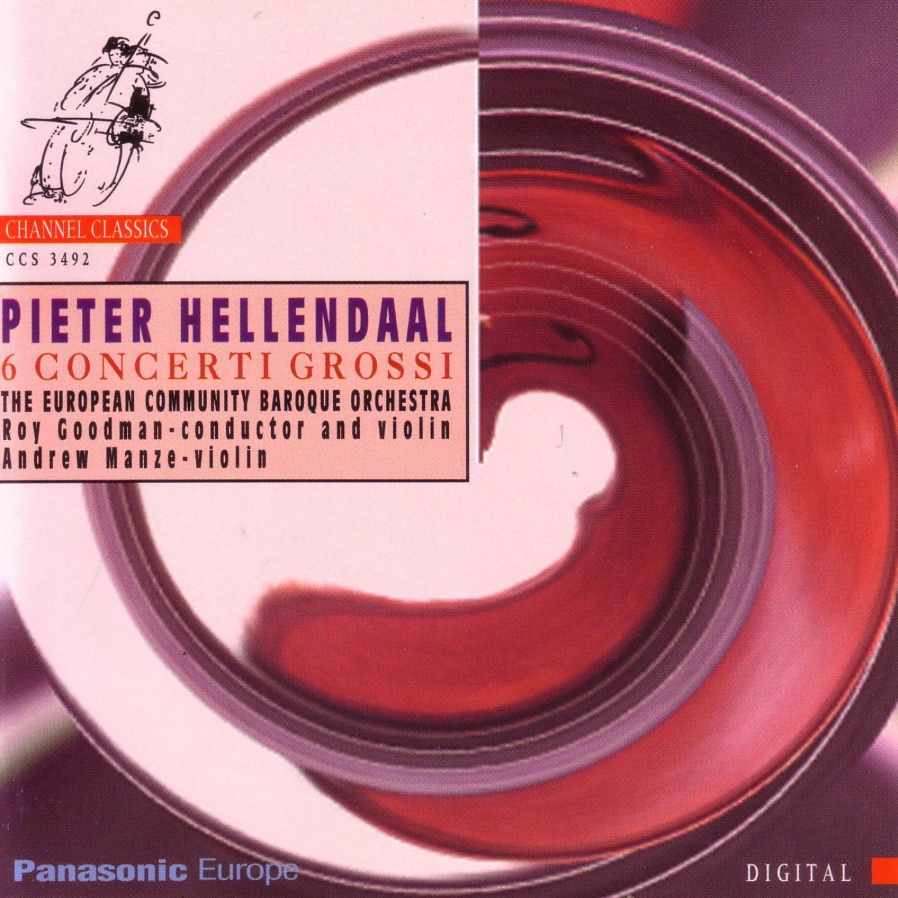 Постер альбома Hellendaal: 6 Concerti Grossi