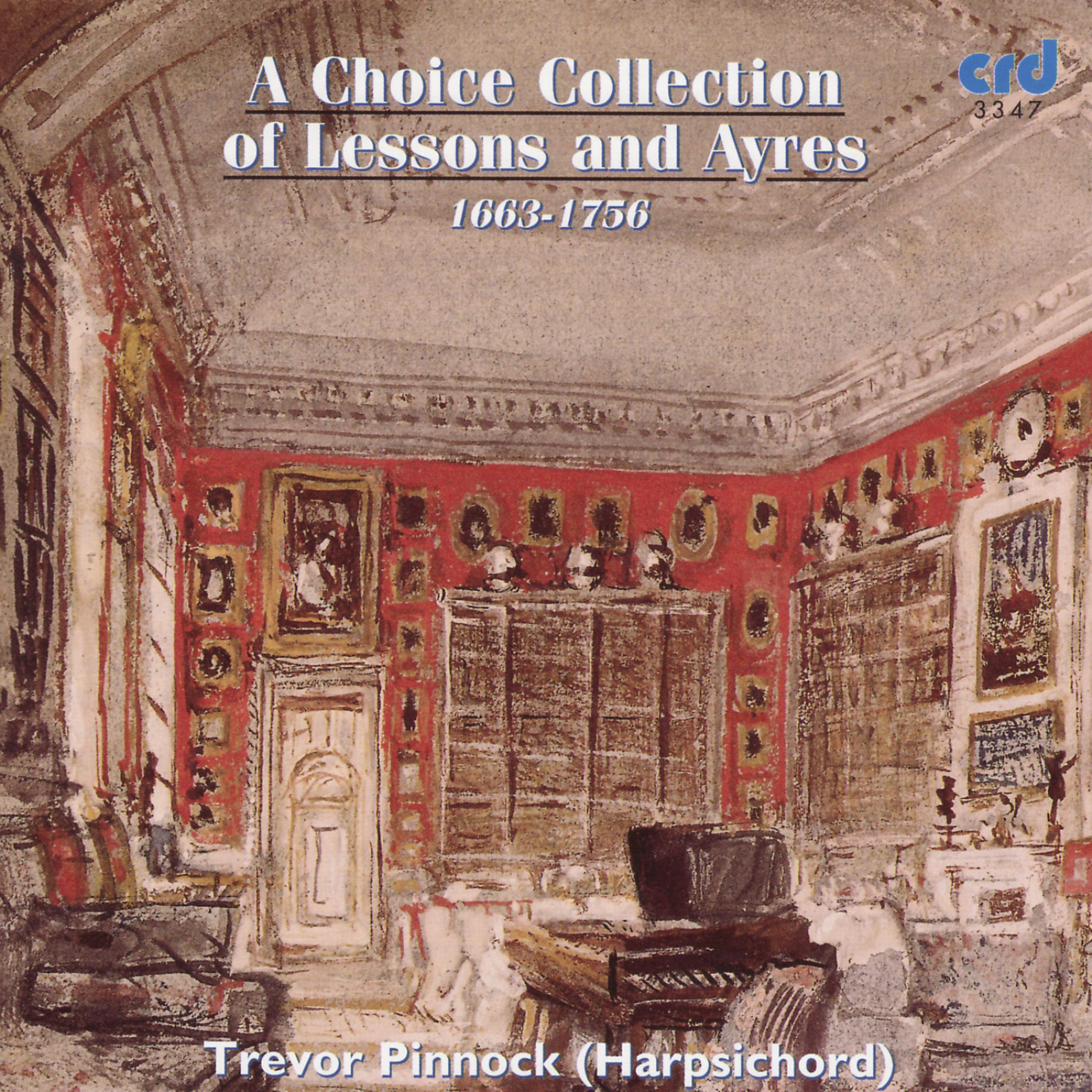 Постер альбома A Choice Collection of Lessons and Ayres