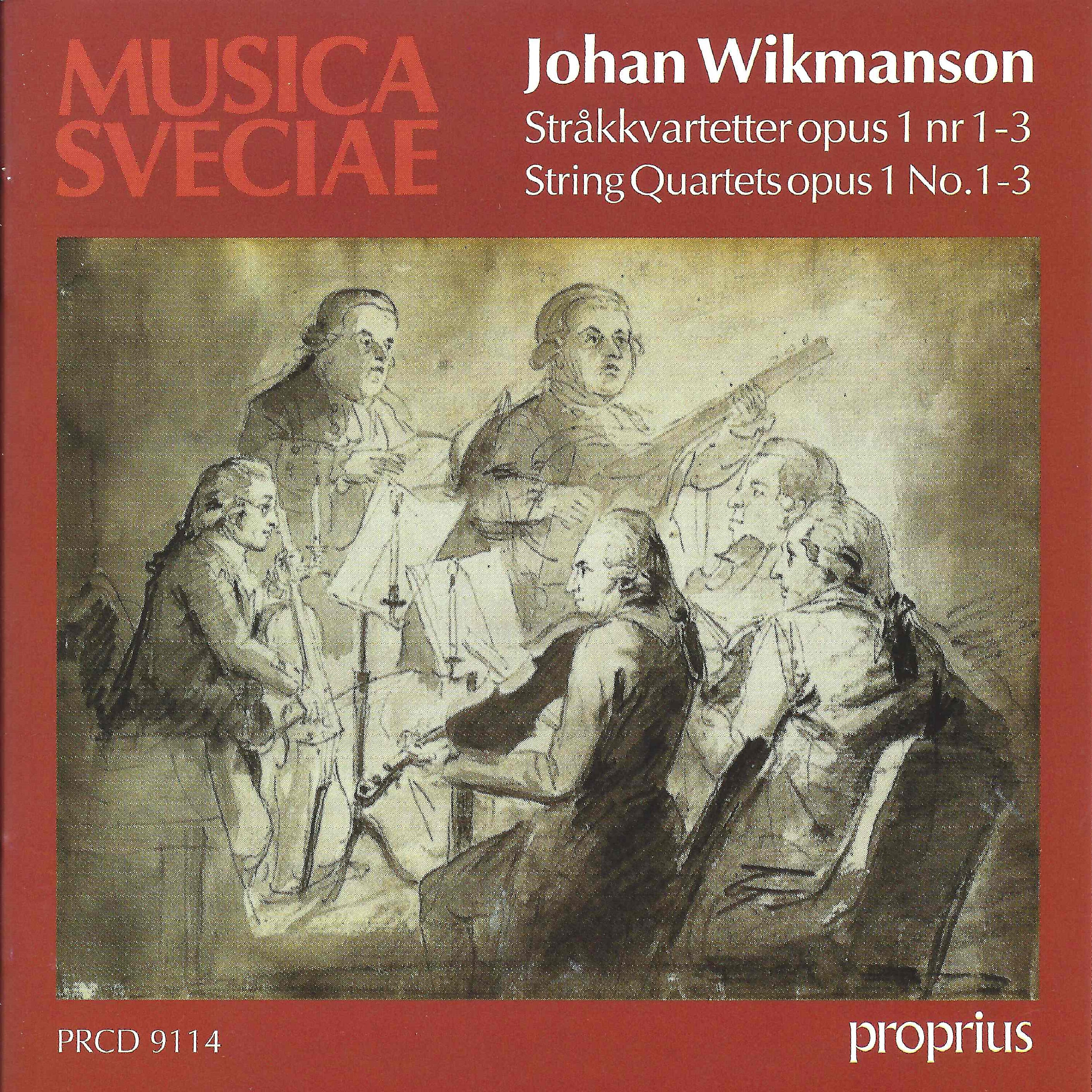 Nils-Erik Sparf - String Quartet in B-Flat Major, Op. 1 No. 3: II. Romance