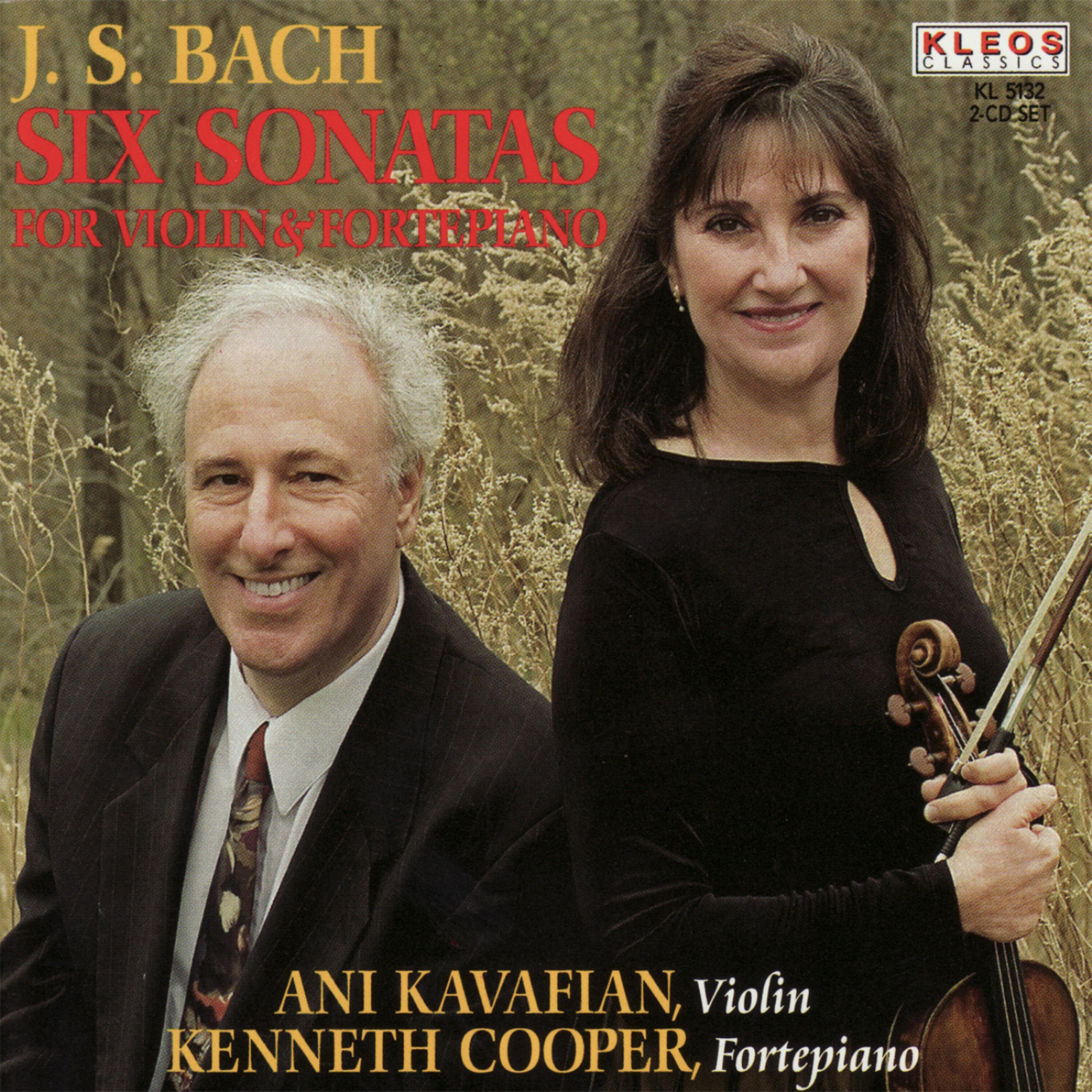 Постер альбома Bach: Six Sonatas for Violin and Fortepiano