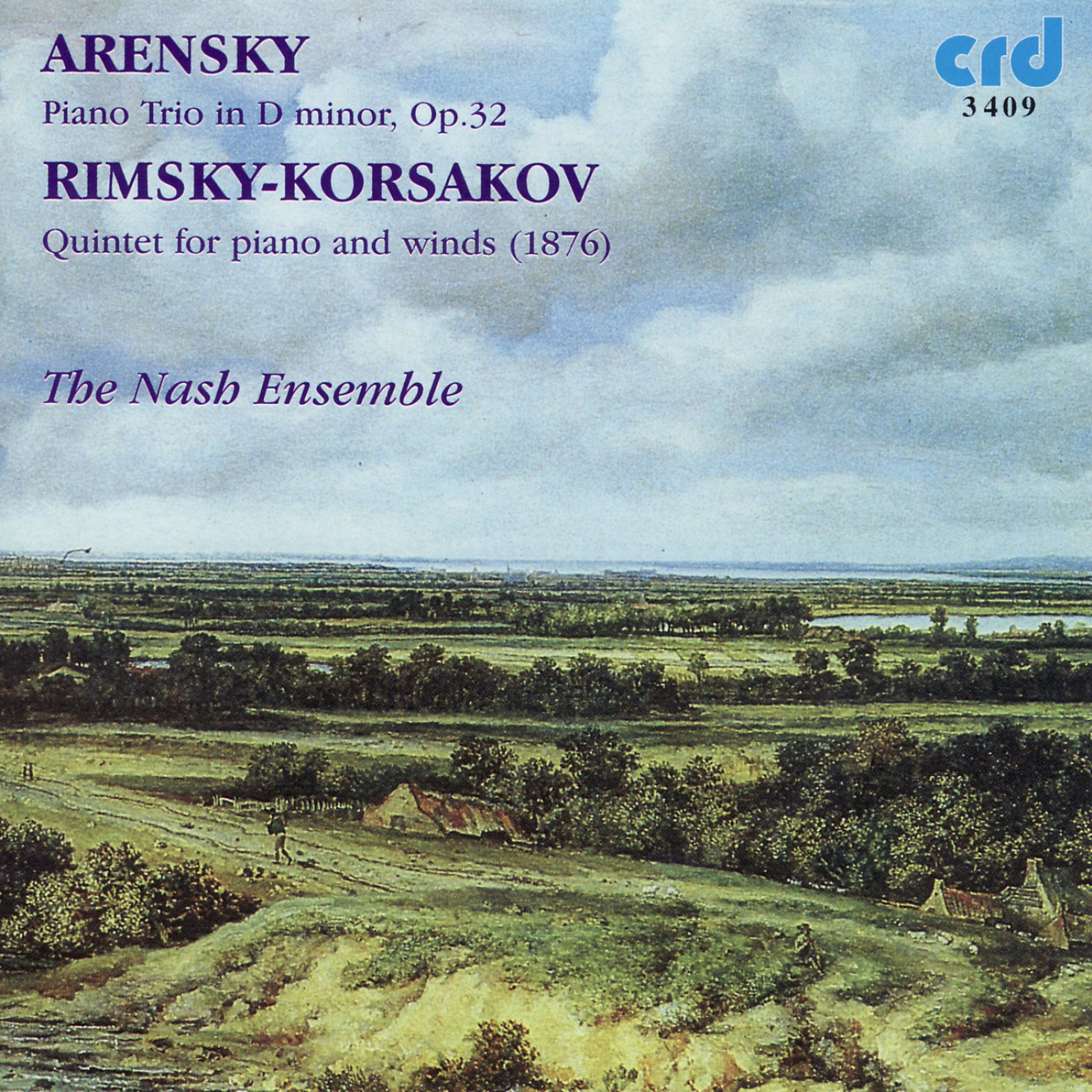 The Nash Ensemble - Arensky: Trio in D minor, Op.32: Finale - Allegro non troppo