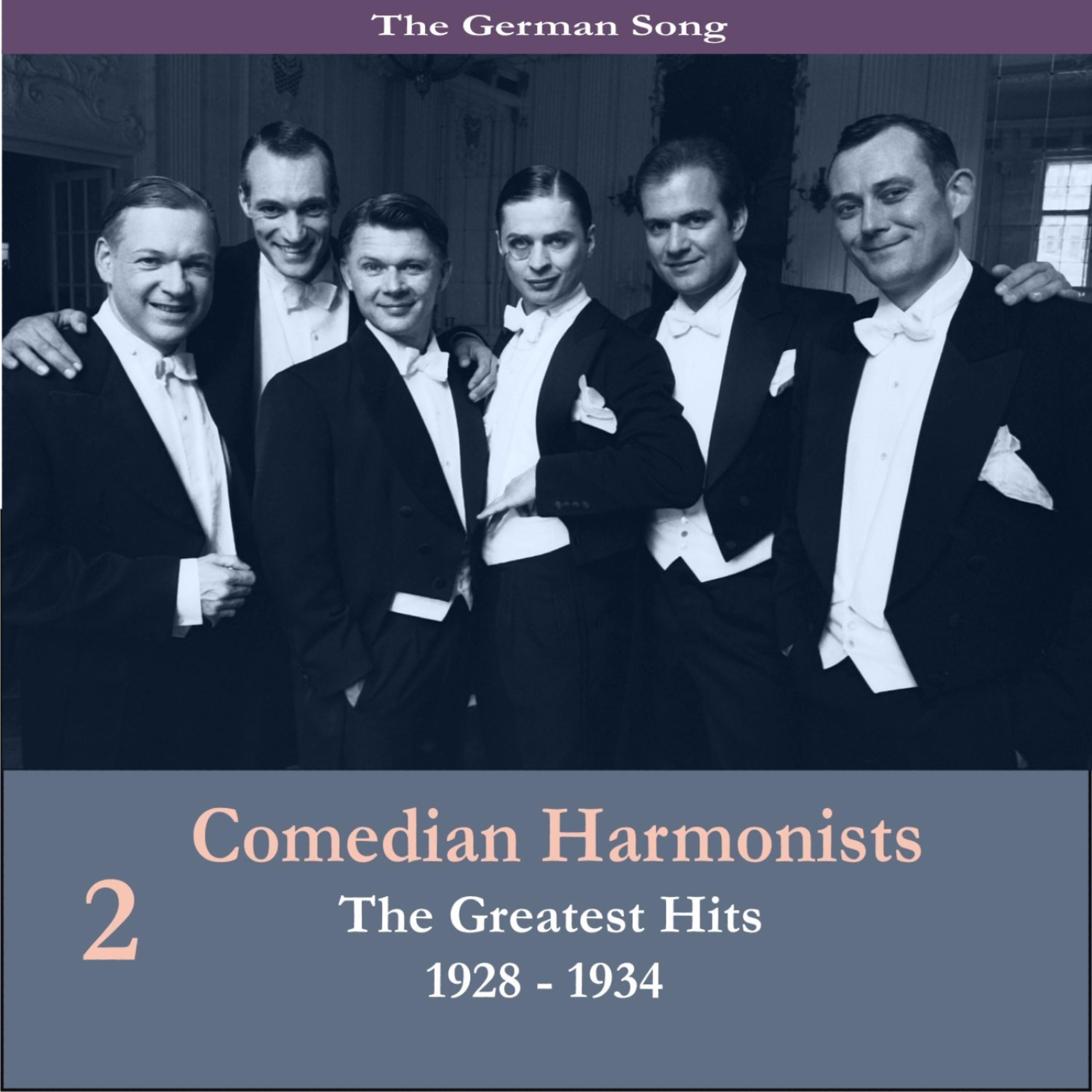 Постер альбома The German Song / Comedian Harmonists - The Greatests Hits, Volume 2 / Recordings 1928-1934