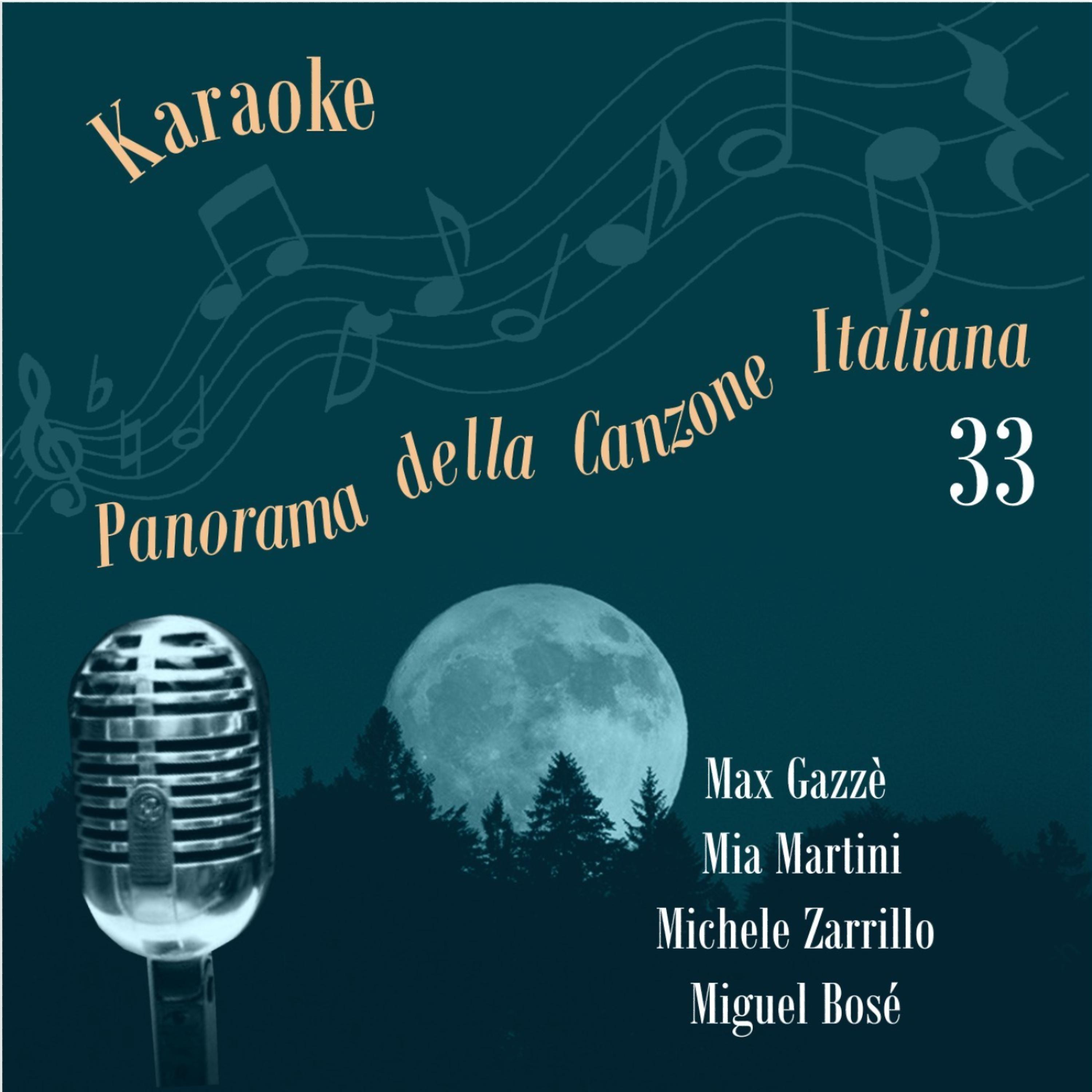 Постер альбома Karaoke, Panorama della Canzone Italiana, Volume 33