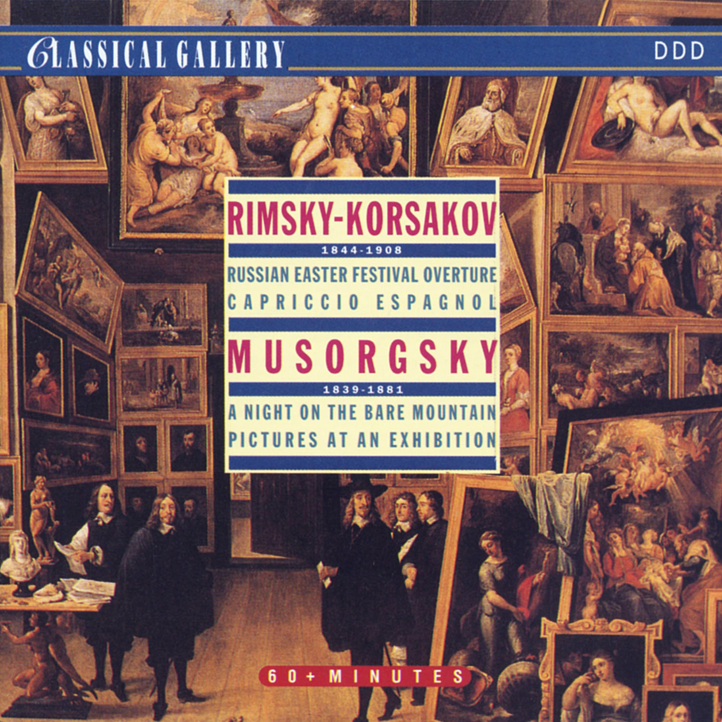 Постер альбома Rimsky-Korsakov: Russian Easter Festival, Capriccio Espagnol - Mussorgsky: Night on Bald Mountain, Pictures at an Exhibition