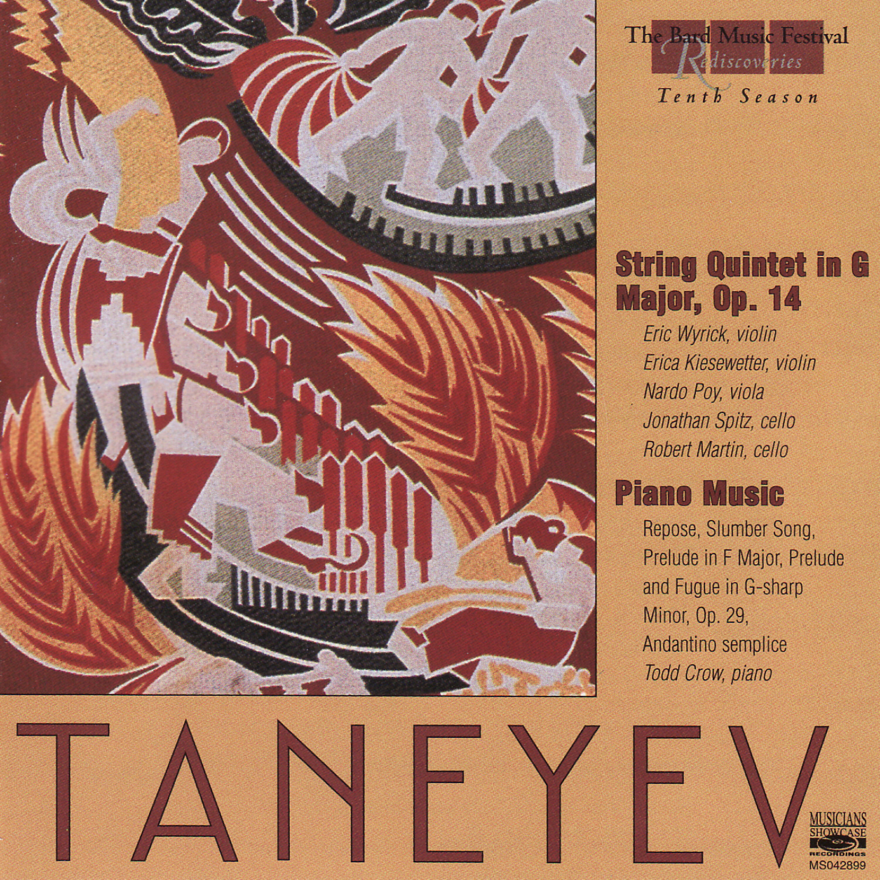 Todd Crow - Prelude and Fugue in G-Sharp Minor, Op. 29: II. Fugue