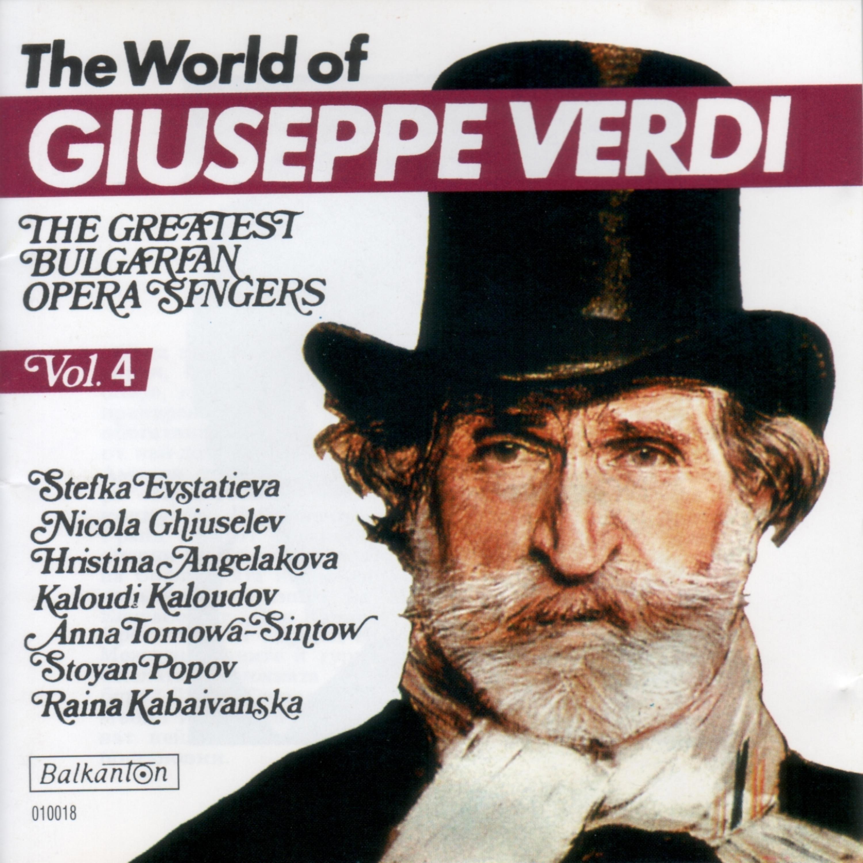 Постер альбома The World of Guiseppe Verdi, Vol.4