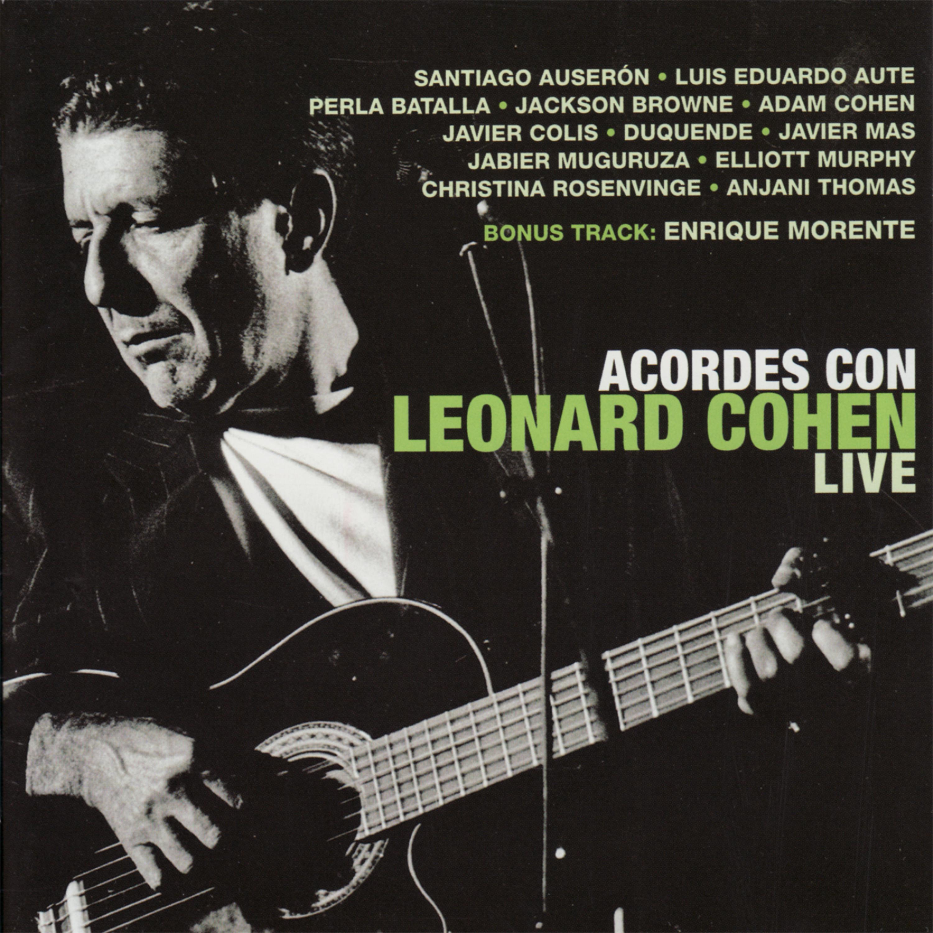 Постер альбома Acordes Con Leonard Cohen Live