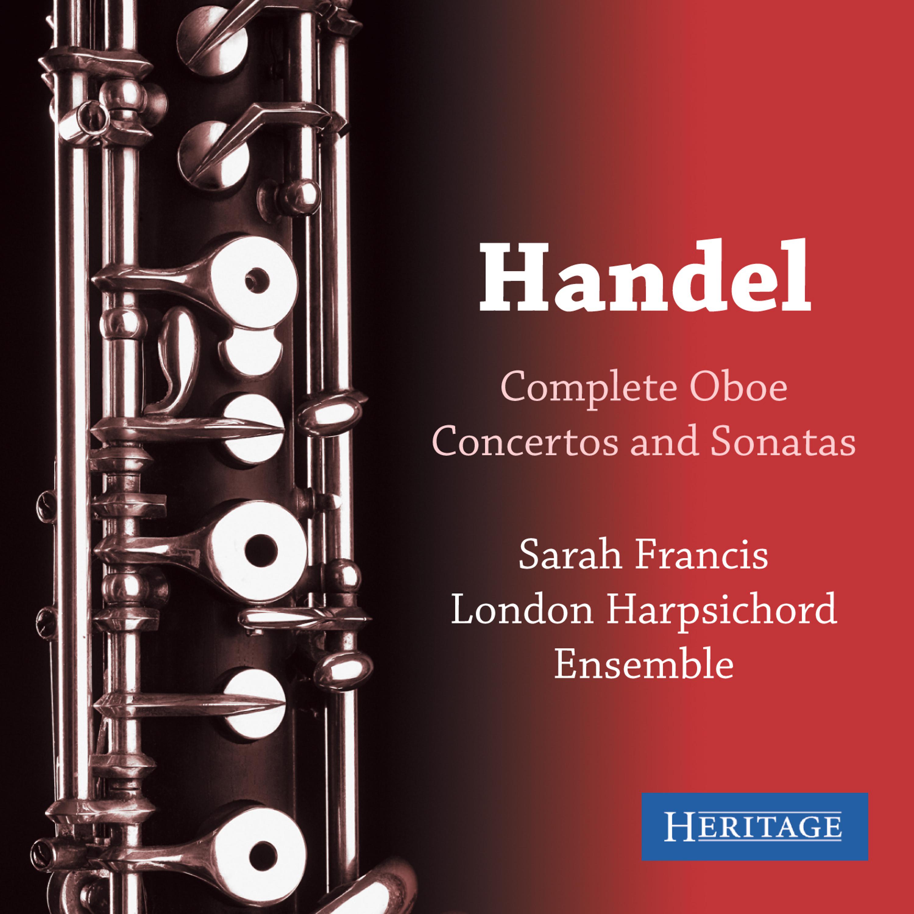 Постер альбома Handel: Complete Oboe Concertos and Sonatas