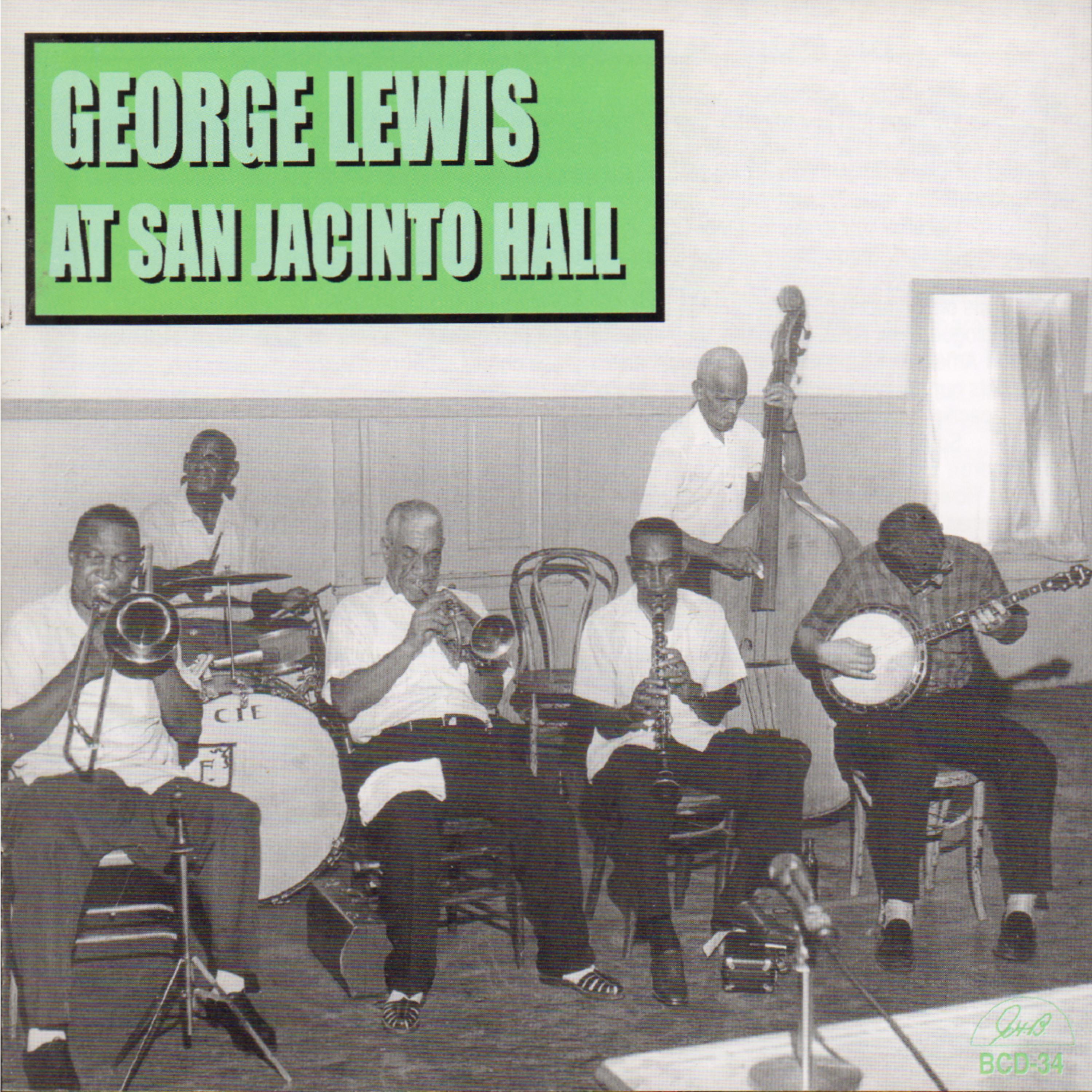 Постер альбома George Lewis at San Jacinto Hall