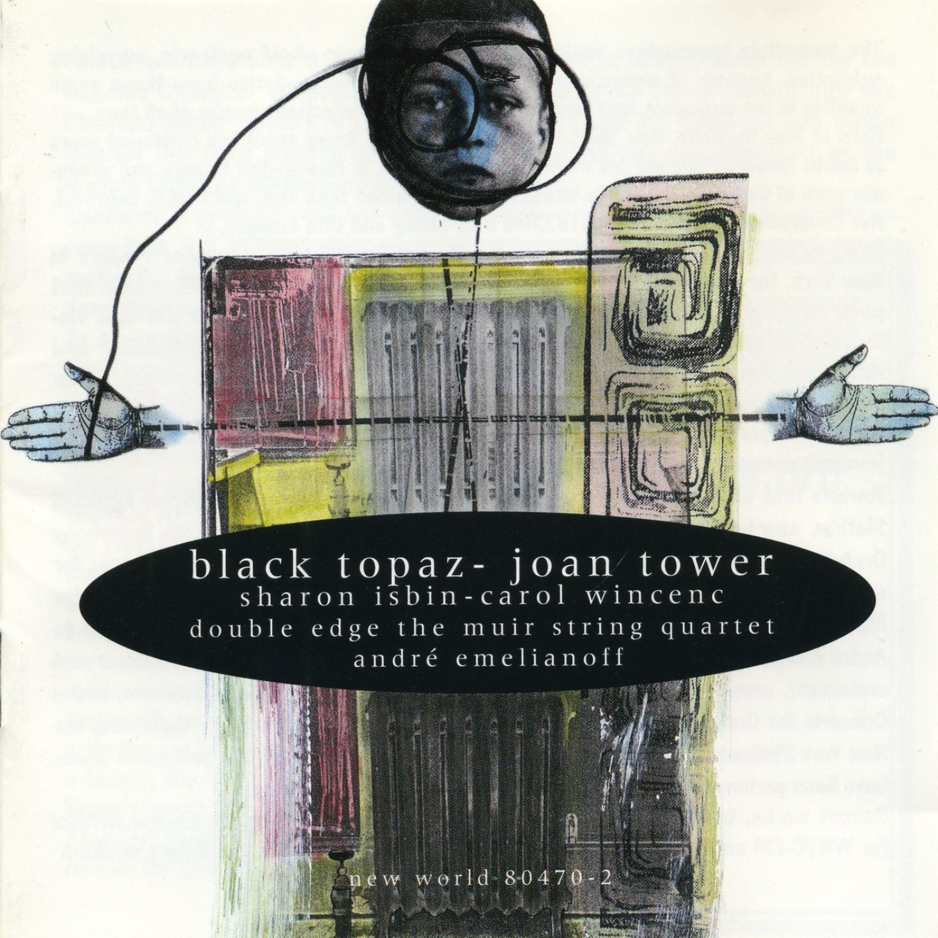Постер альбома Joan Tower: Black Topaz