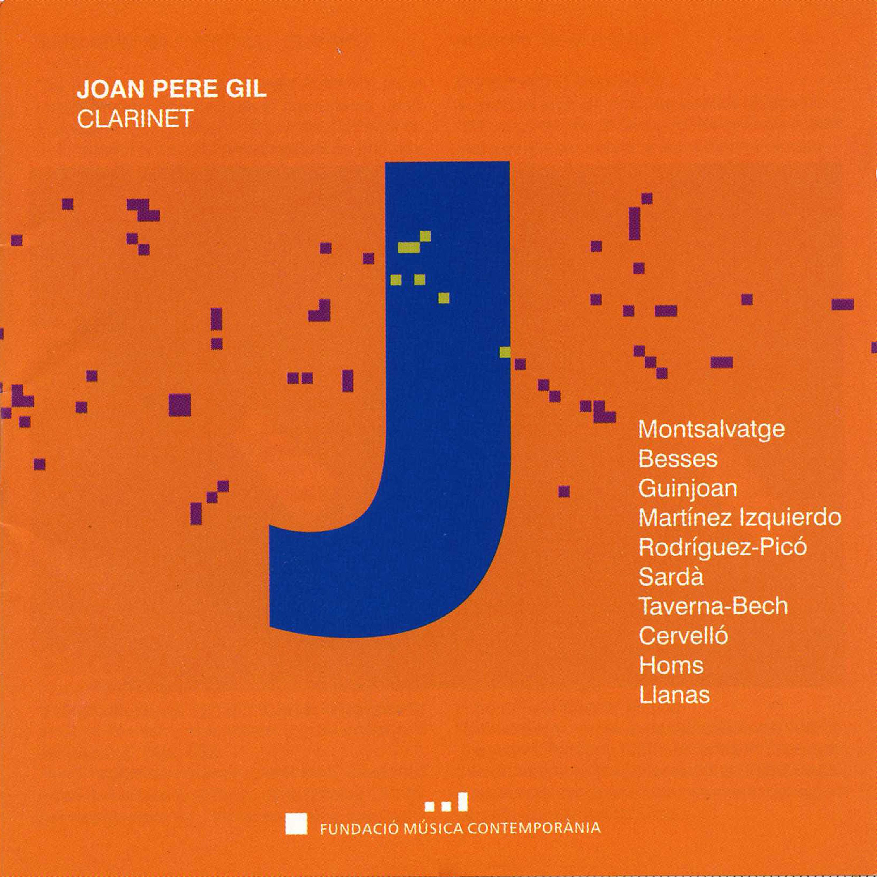 Постер альбома J - Joan Pere Gil - Clarinet