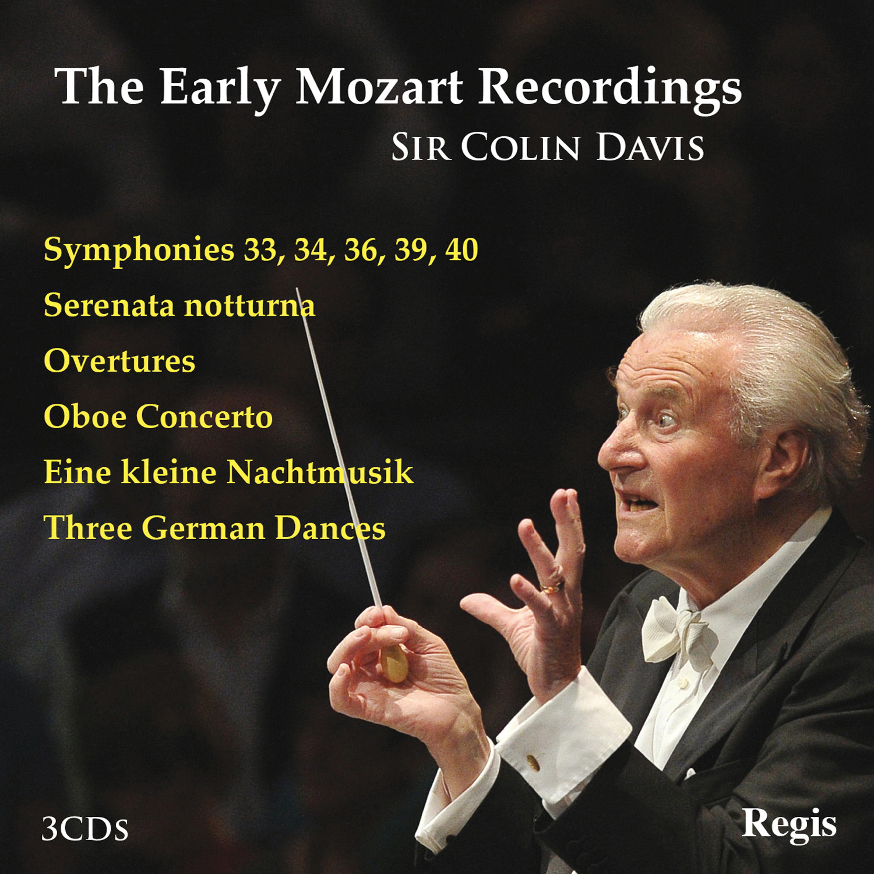 Постер альбома The Early Mozart Recordings - Sir Colin Davis