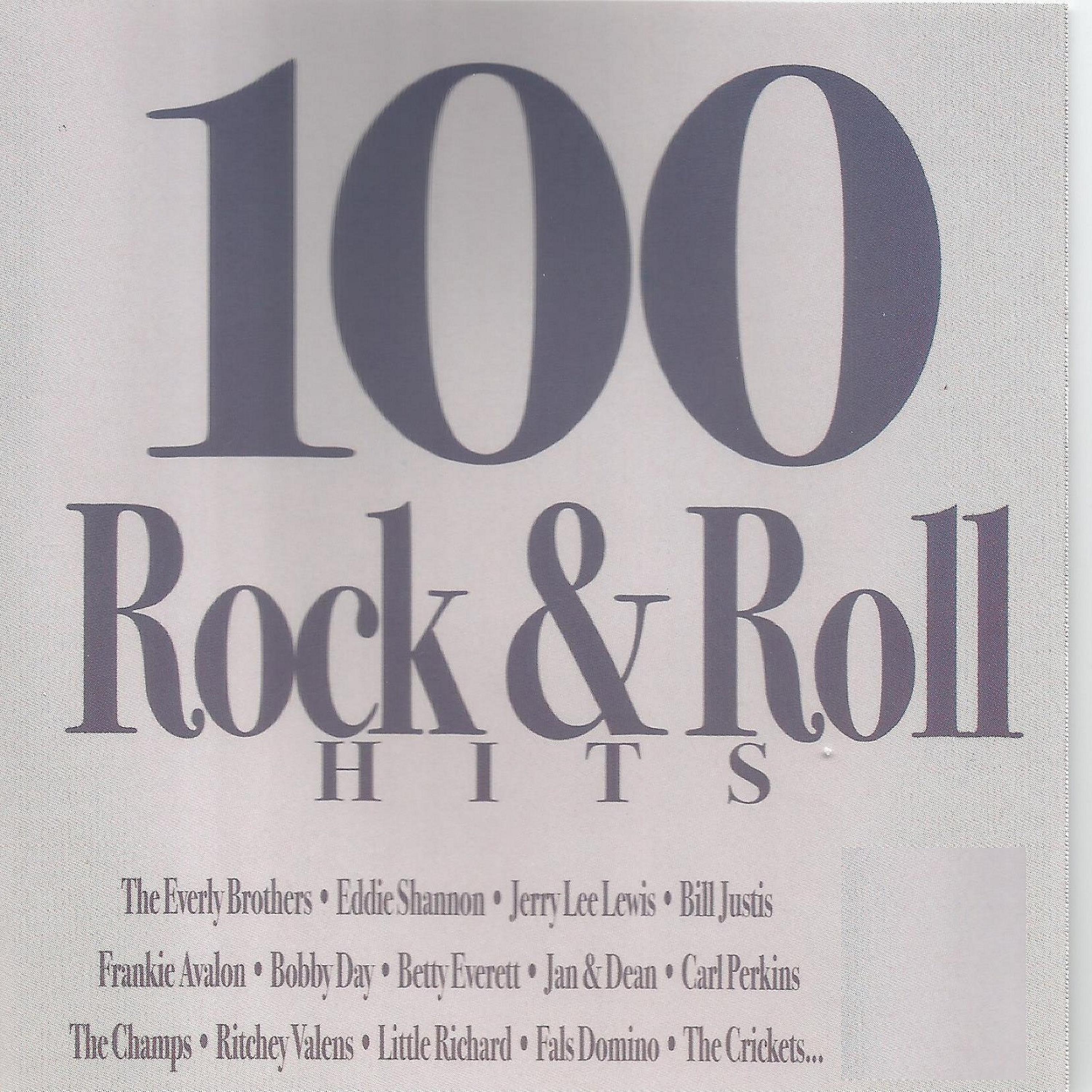 Постер альбома 100 Rock & Roll Hits